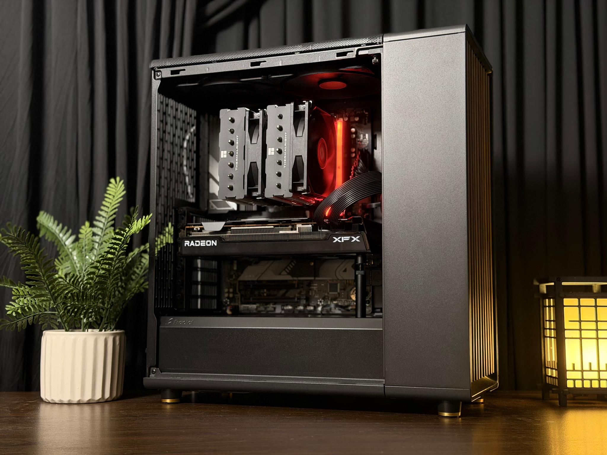 Minimalist PC | Ryzen 7 9700X / 64GB 6000MHz Memory / RX 7800XT / 2TB NVME SSD / 1TB HDD