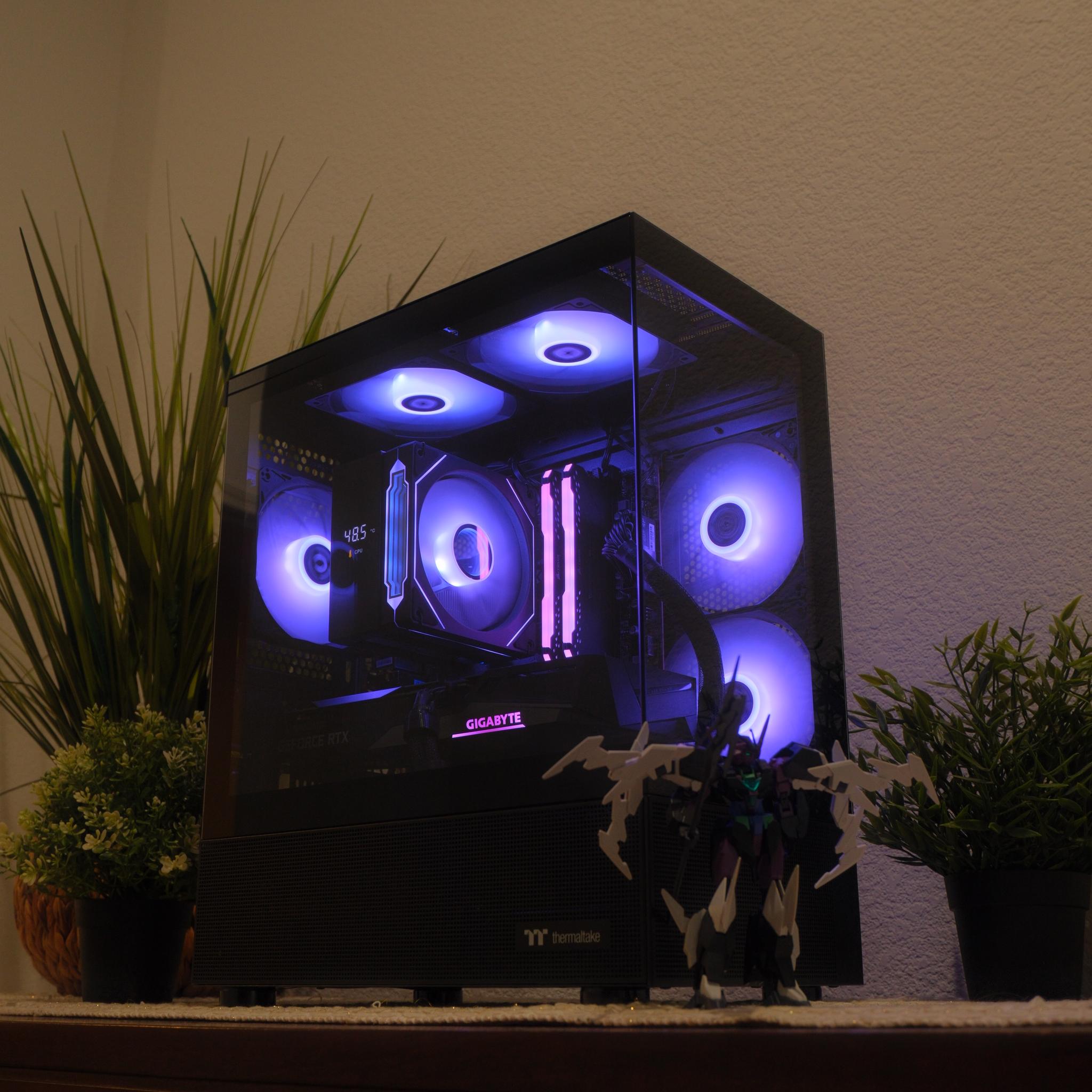 GeForce RTX 3060 Custom Gaming PC - Ryzen 5 5500 16gb