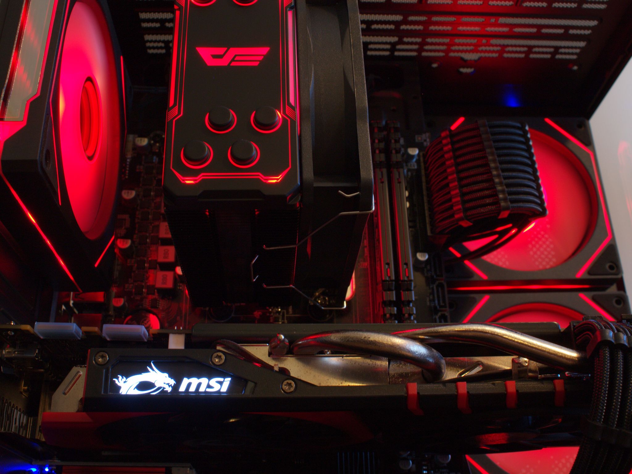 ❤️🖤 Project Hellspawn 🔥🔥 | [GTX 970 | Ryzen 5 2600 | 16GB RAM | 512GB SSD] | Budget Gaming PC