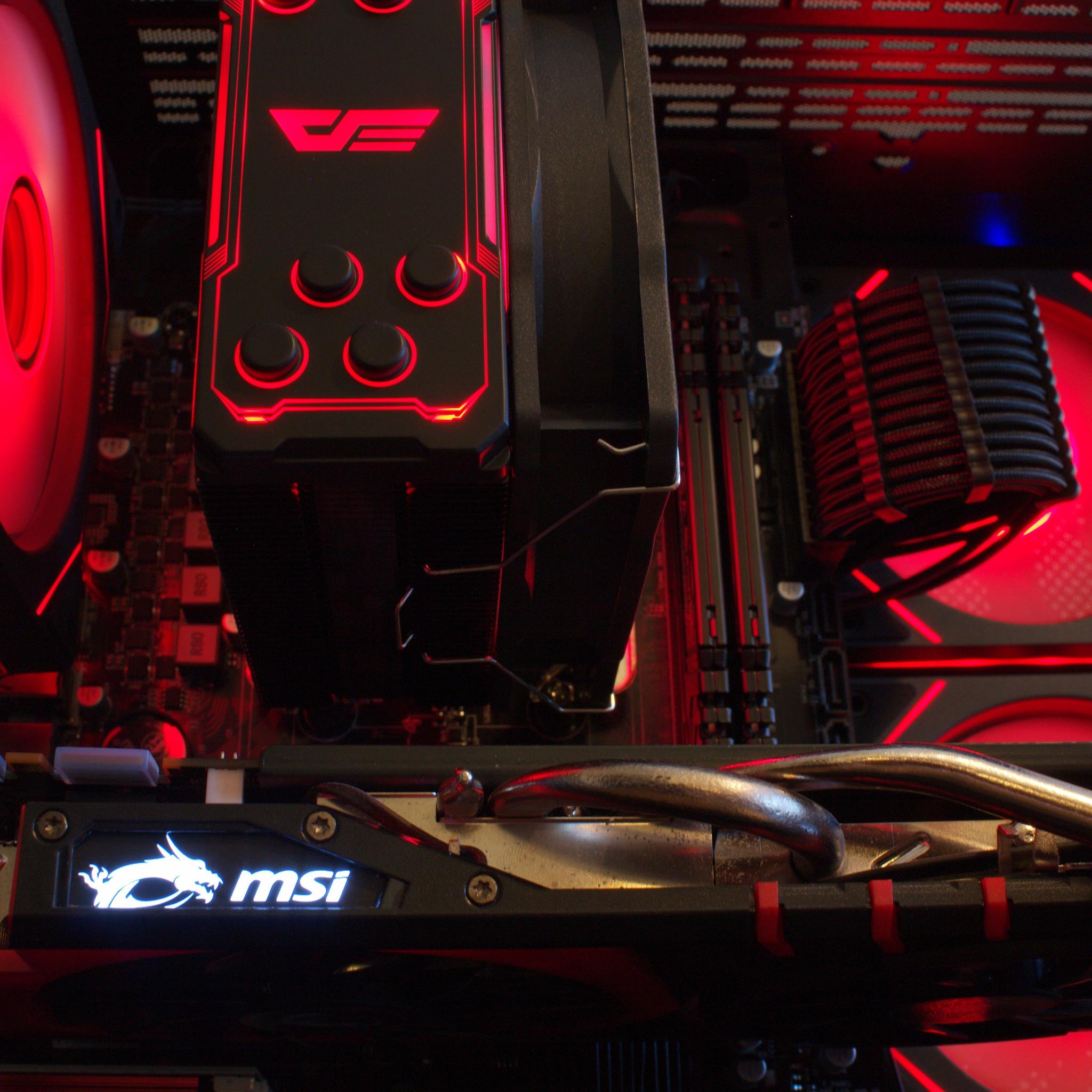 ❤️🖤 Project Hellspawn 🔥🔥 | [GTX 970 | Ryzen 5 2600 | 16GB RAM | 512GB SSD] | Budget Gaming PC