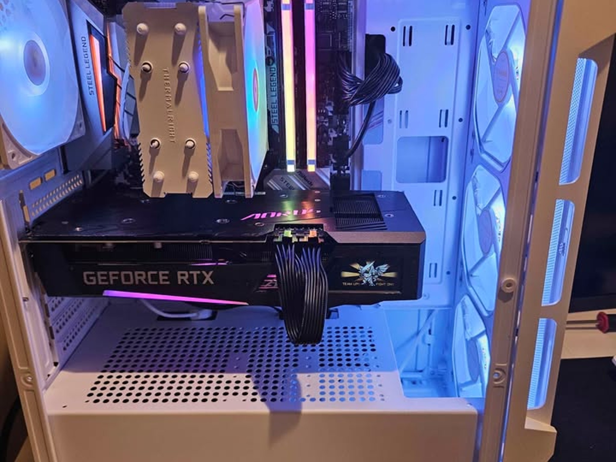 ⛄ White Custom Gaming PC ⛄| Ryzen 5 5600X | AORUS 3070 LED | 16GB DDR4 | 512GB | 1440P GAMING