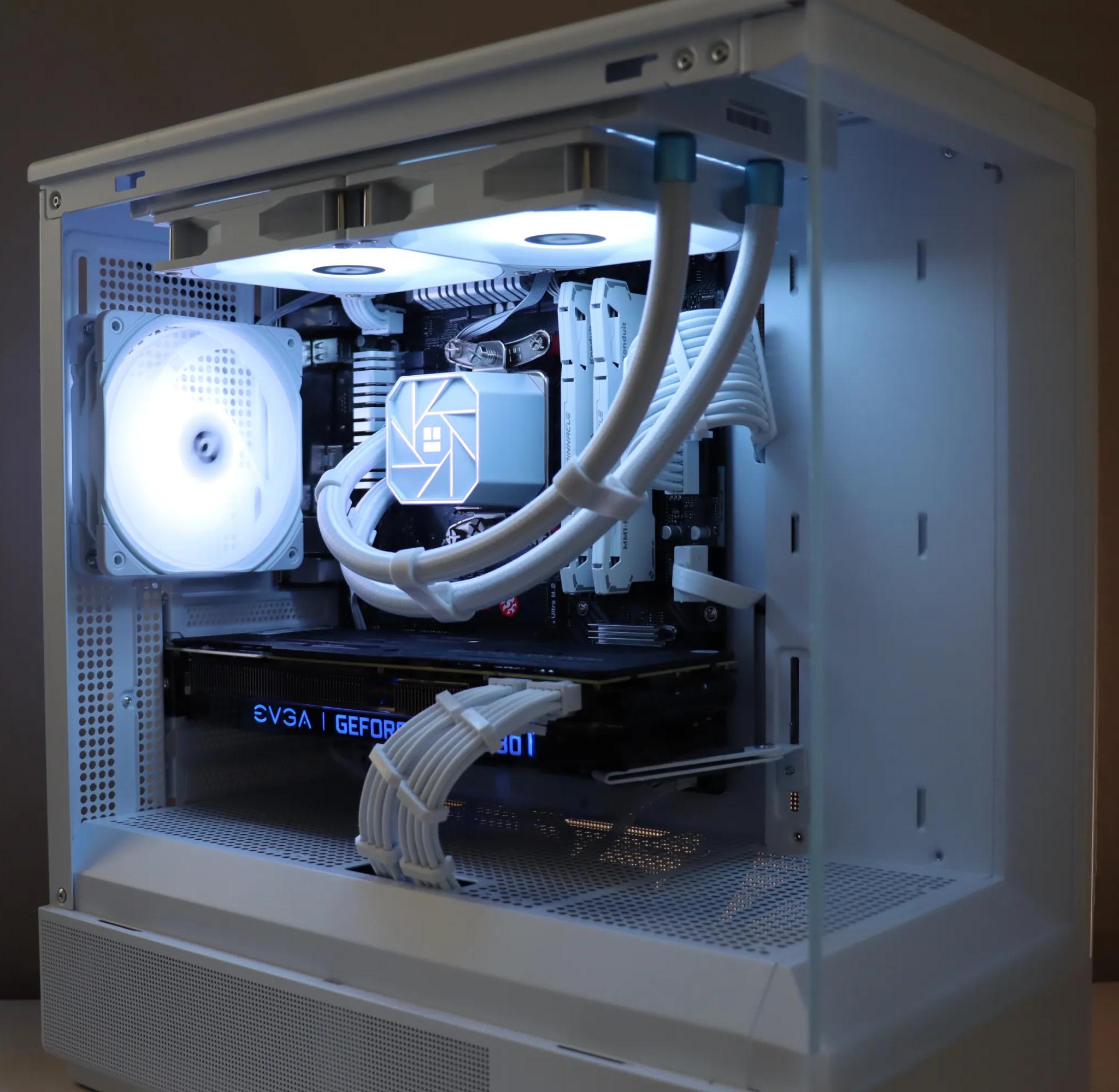 🤍 WHITE RGB GAMING PC | GeForce RTX 2080 | Ryzen 5 | 1tb NVME SSD | 32gb Ram 🤍