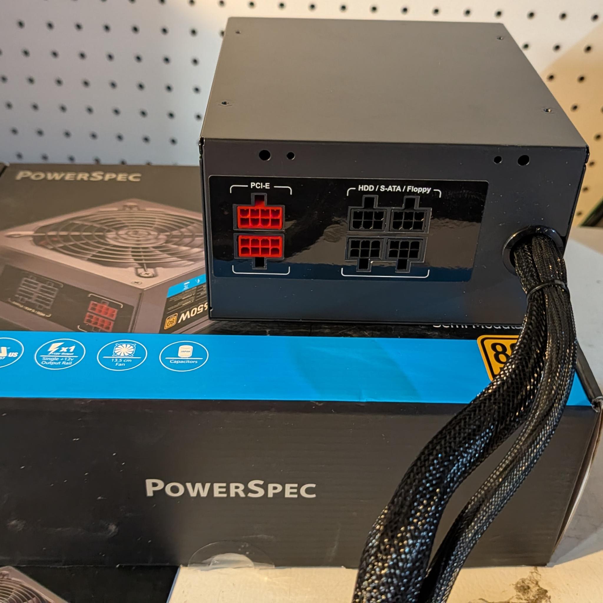 650 Watt Semi-Modular Powerspec