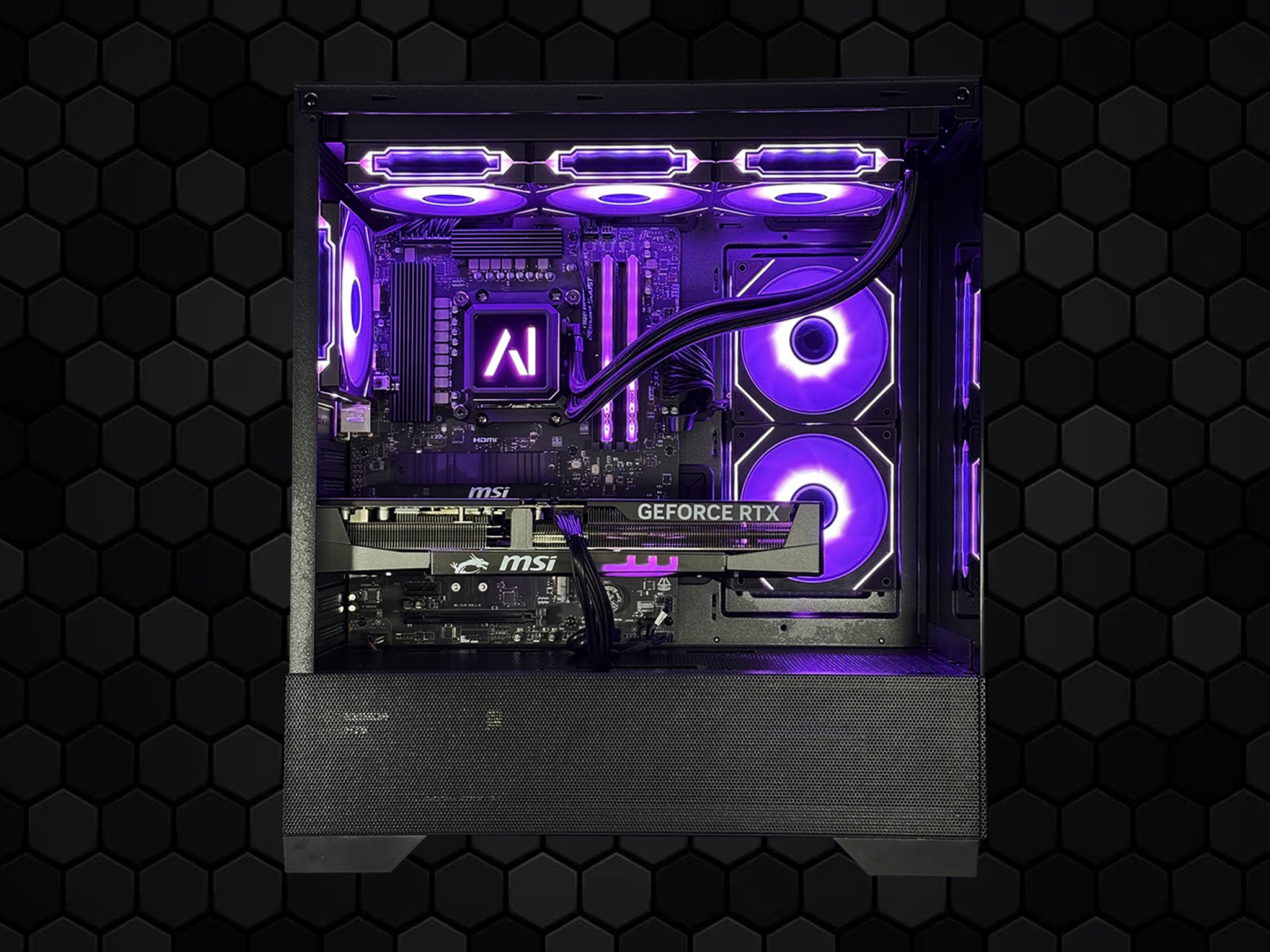 RTX 5070 Ti | i7-12700KF | 32GB DDR5 | 2TB SSD | 850W Gold PSU | ARGB Fans | AI Elite 50 Pro V2