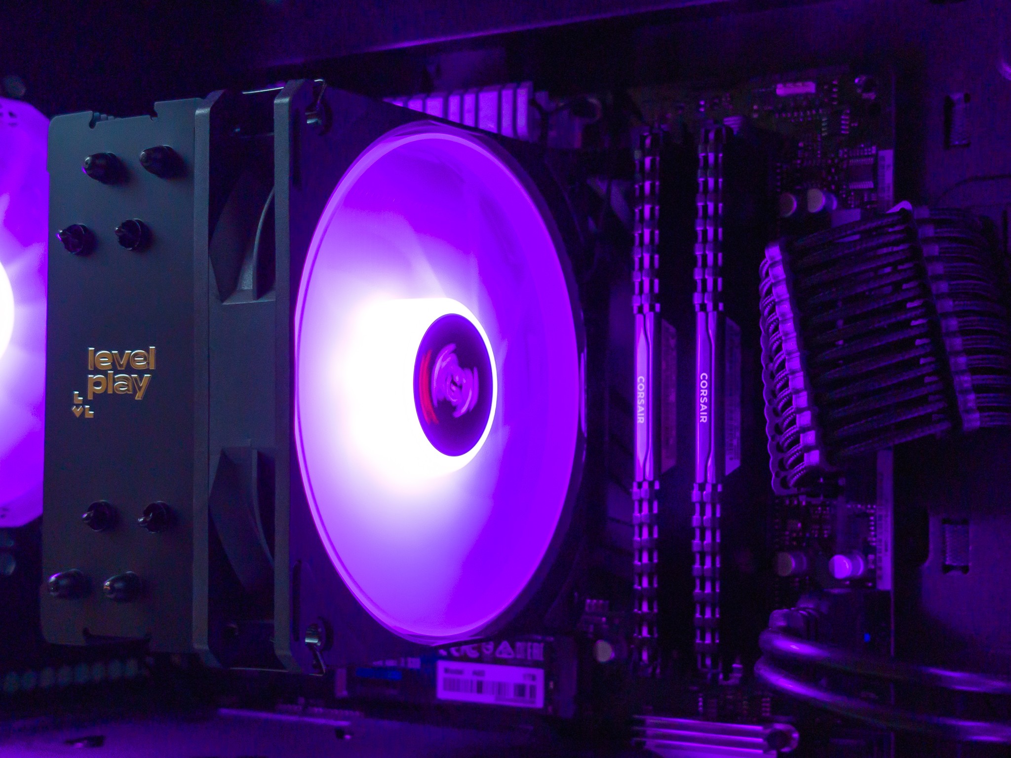 💜🖤 RTX 4060 / Ryzen 7 3700X / 32GB Gaming PC 🖤💜