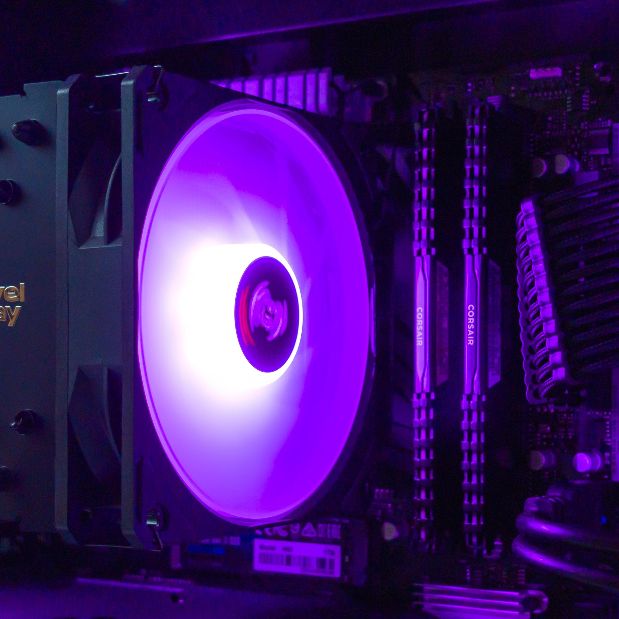 💜🖤 RTX 4060 / Ryzen 7 3700X / 32GB Gaming PC 🖤💜