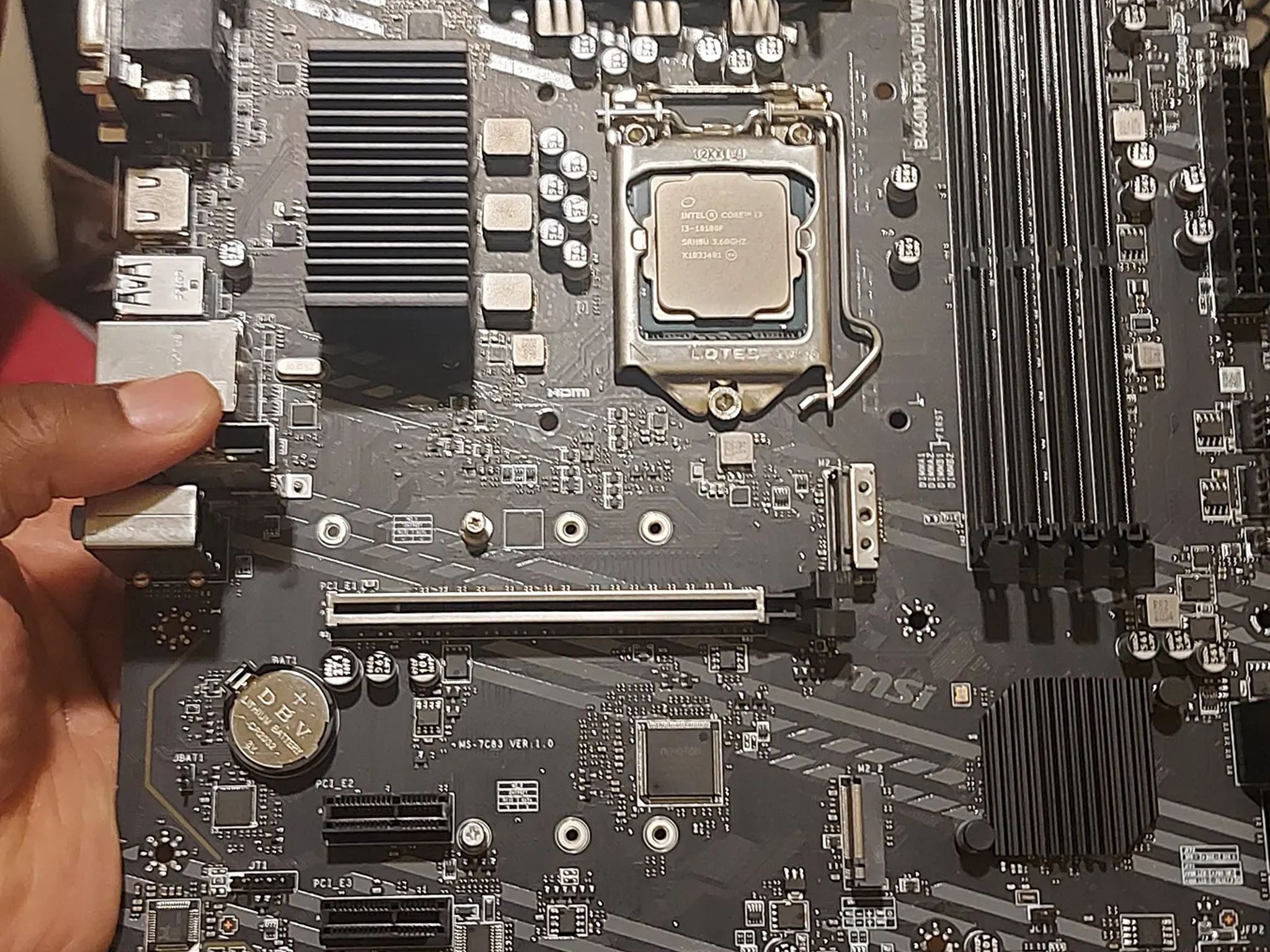 I3 10100f with mobo