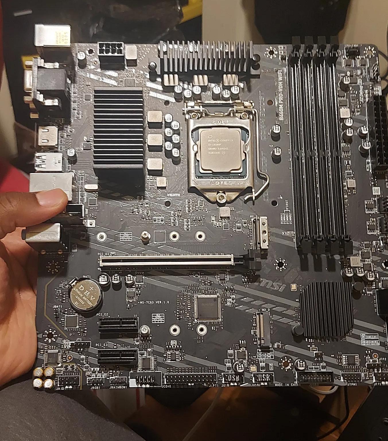 I3 10100f with mobo