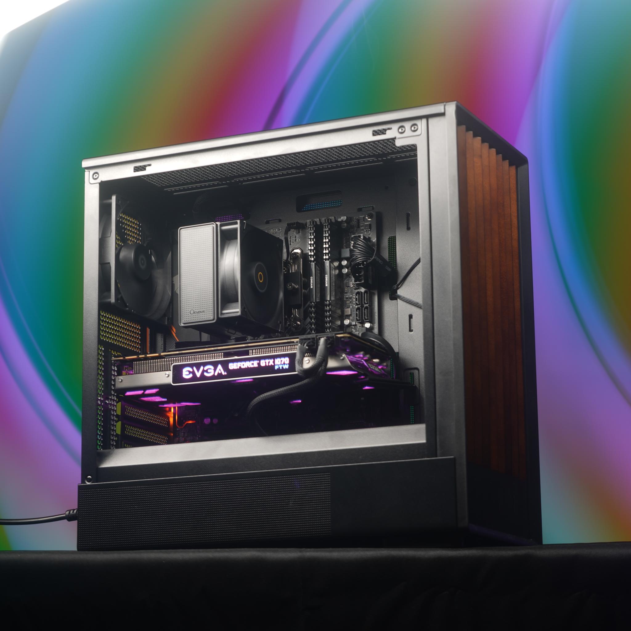 🌲🪵WOODY - Budget Gaming PC | GTX 1070 | intel i5 | 512GB M.2 | 16GB Ram 🪵🌲