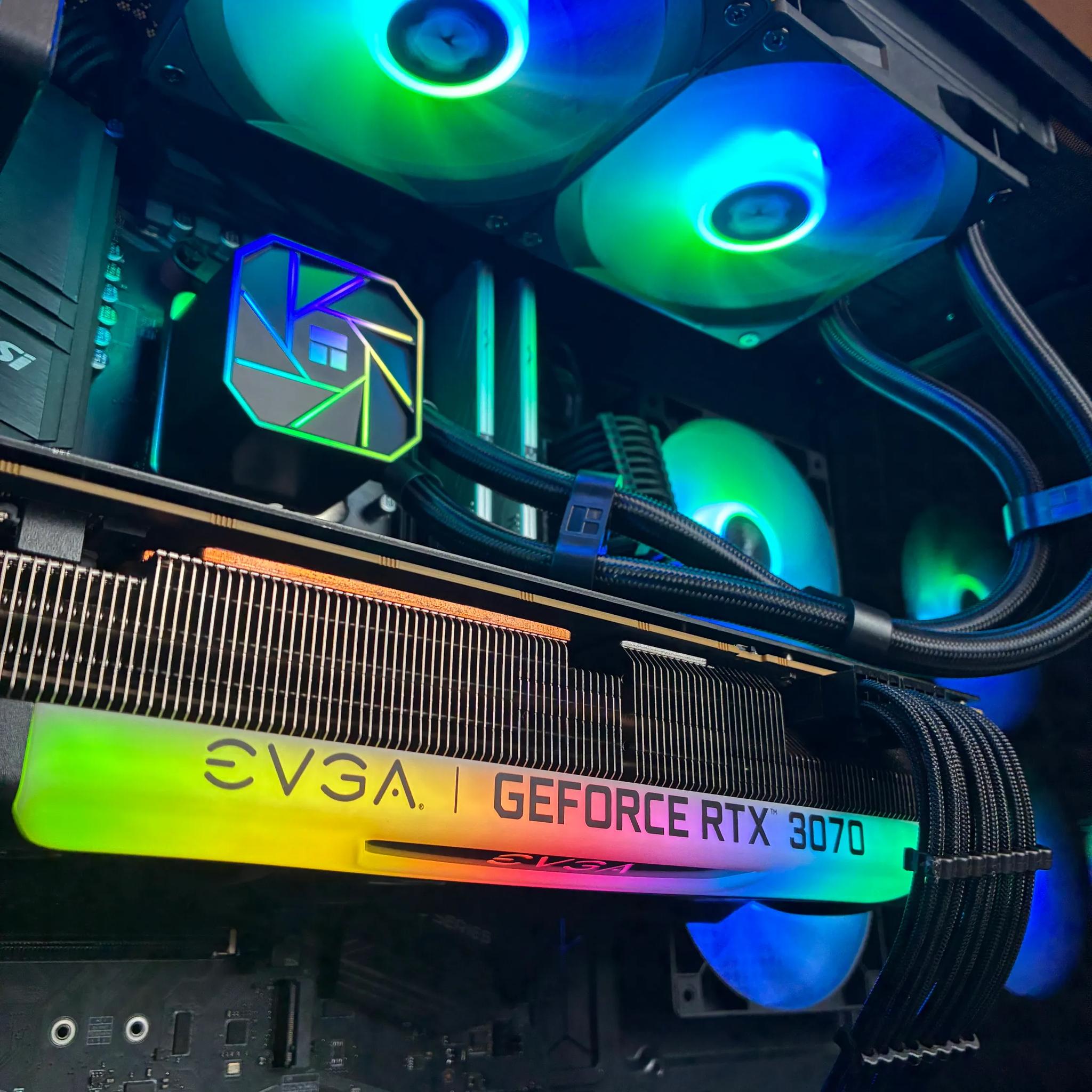 ⚫ Ryzen 7 5700X/RTX 3070 Gaming PC ⚫