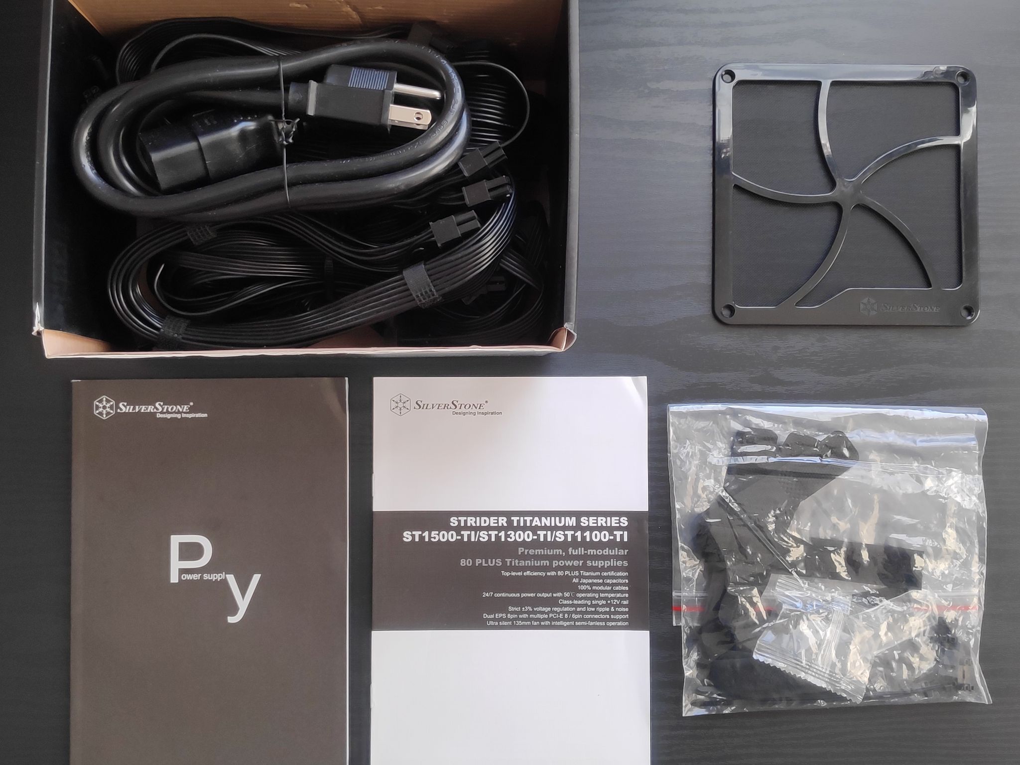 SilverStone ST1300-TI, 1300W, 80 Plus Titanium Certified Fully Modular Power Supply