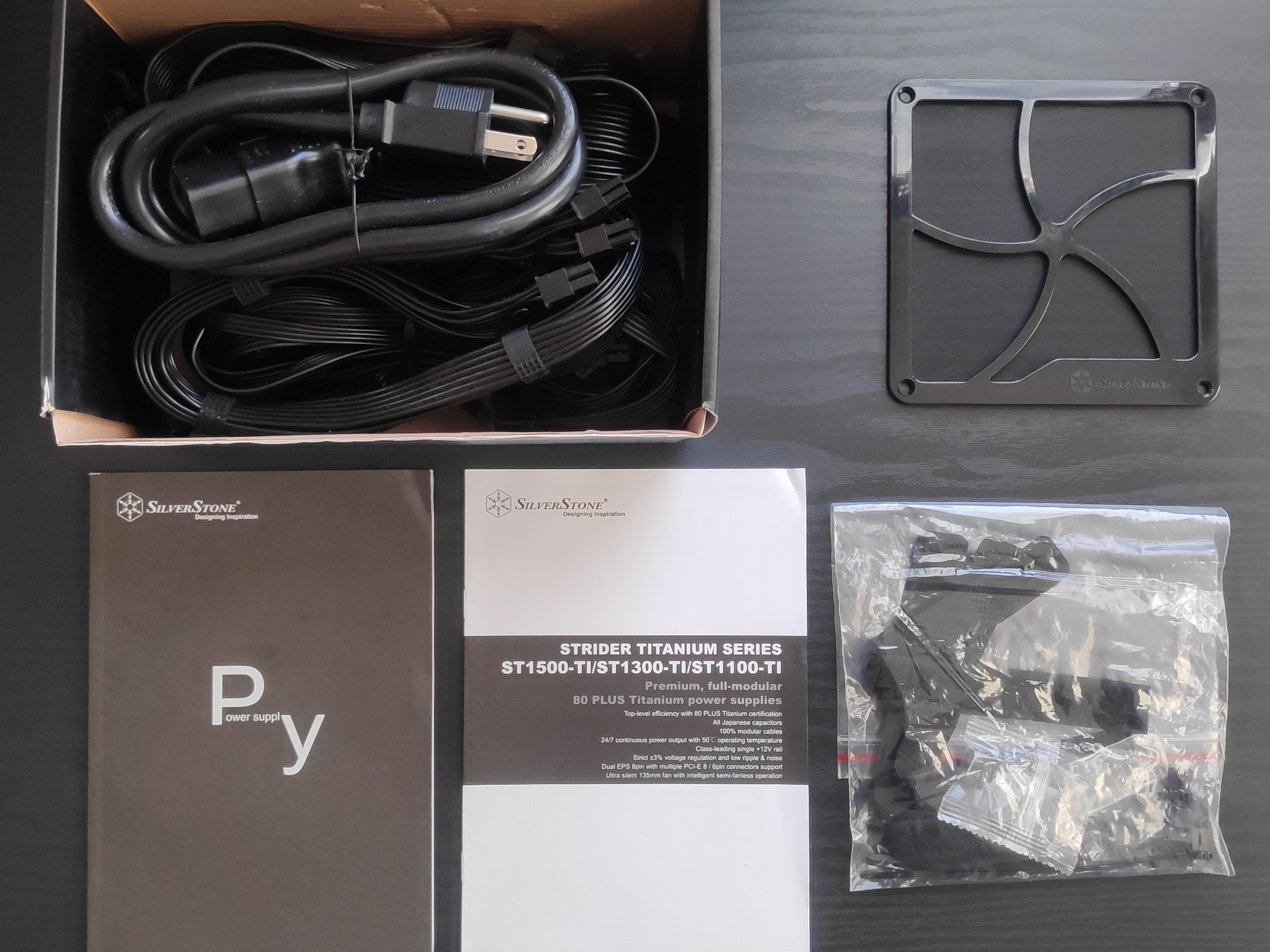 SilverStone ST1300-TI, 1300W, 80 Plus Titanium Certified Fully Modular Power Supply