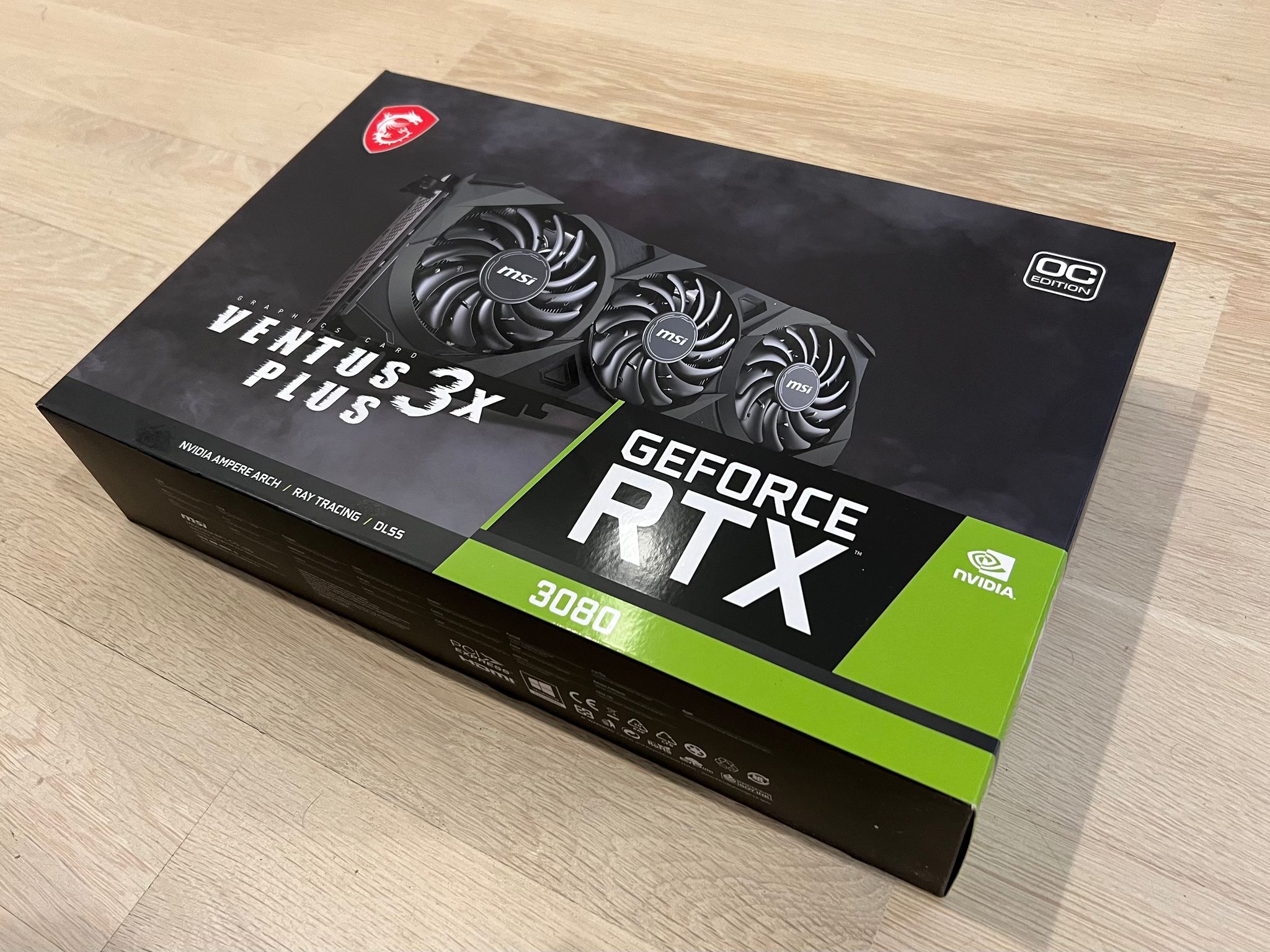 MSI Ventus 3x Plus GeForce RTX 3080 OC 10GB GDDR6X