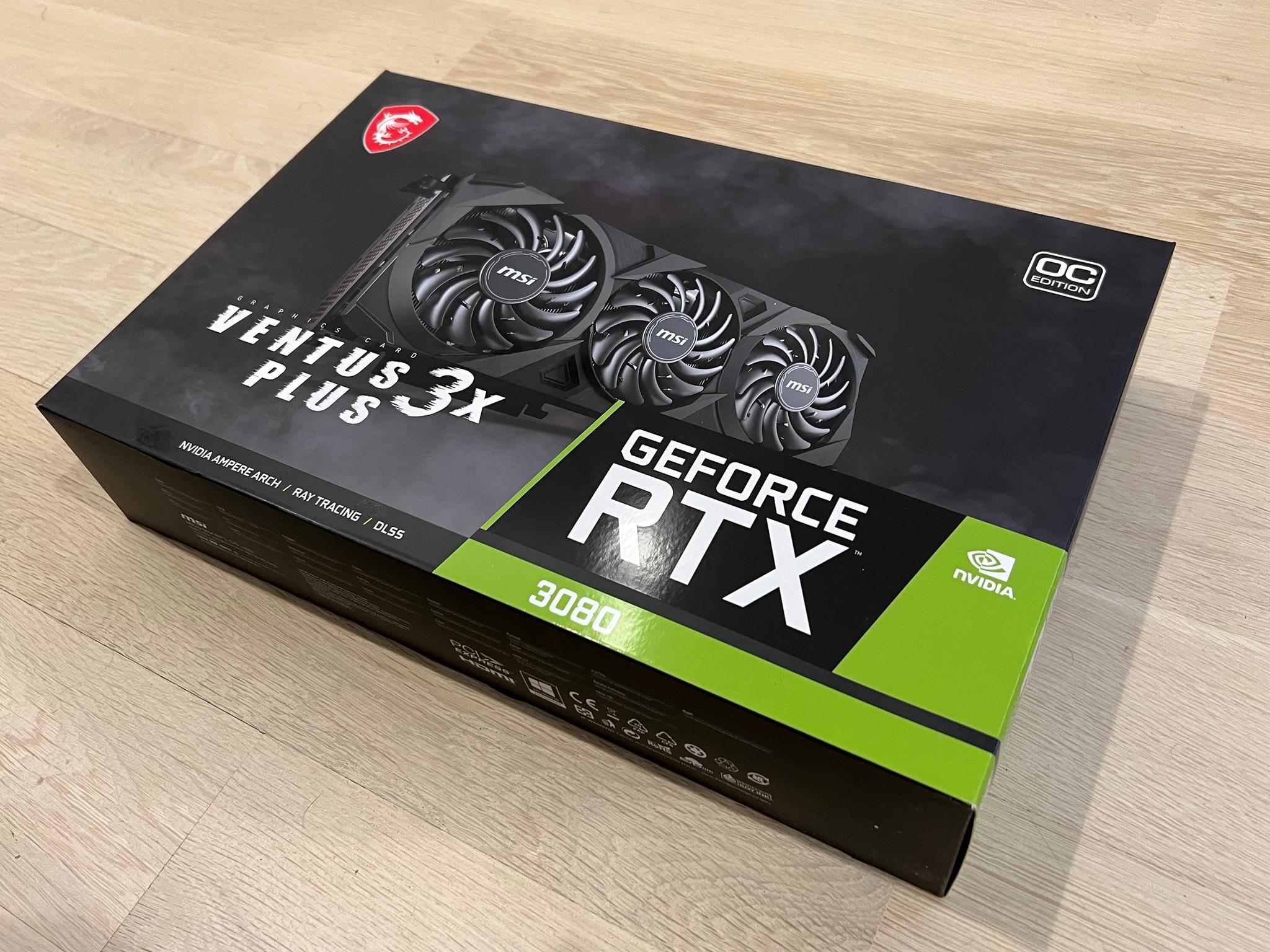 MSI Ventus 3x Plus GeForce RTX 3080 OC 10GB GDDR6X