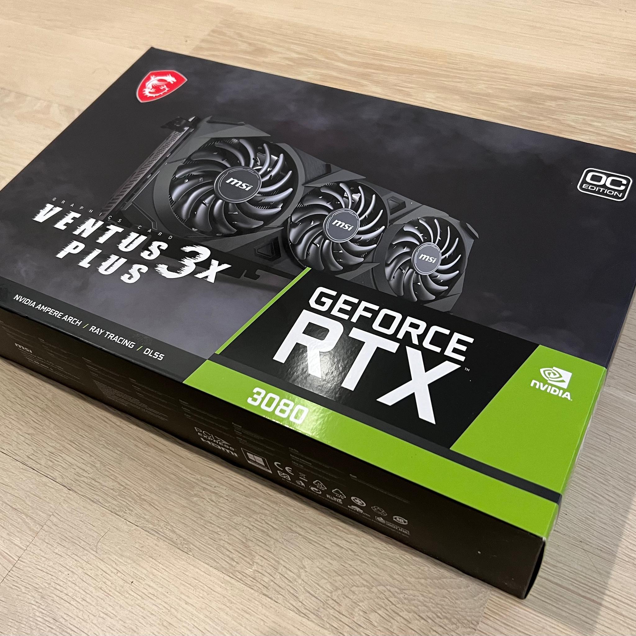 MSI Ventus 3x Plus GeForce RTX 3080 OC 10GB GDDR6X