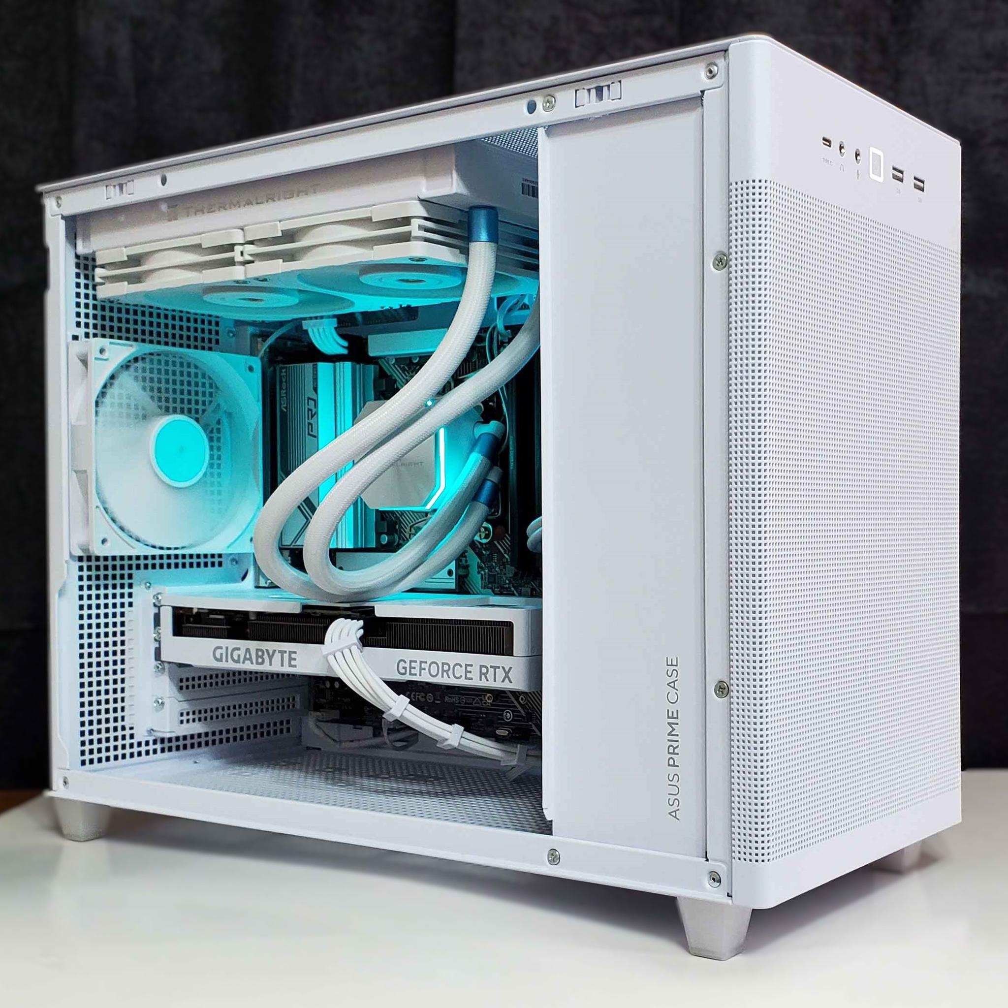 Iceberg🧊|RTX 4060Ti, 7600X White Gaming PC