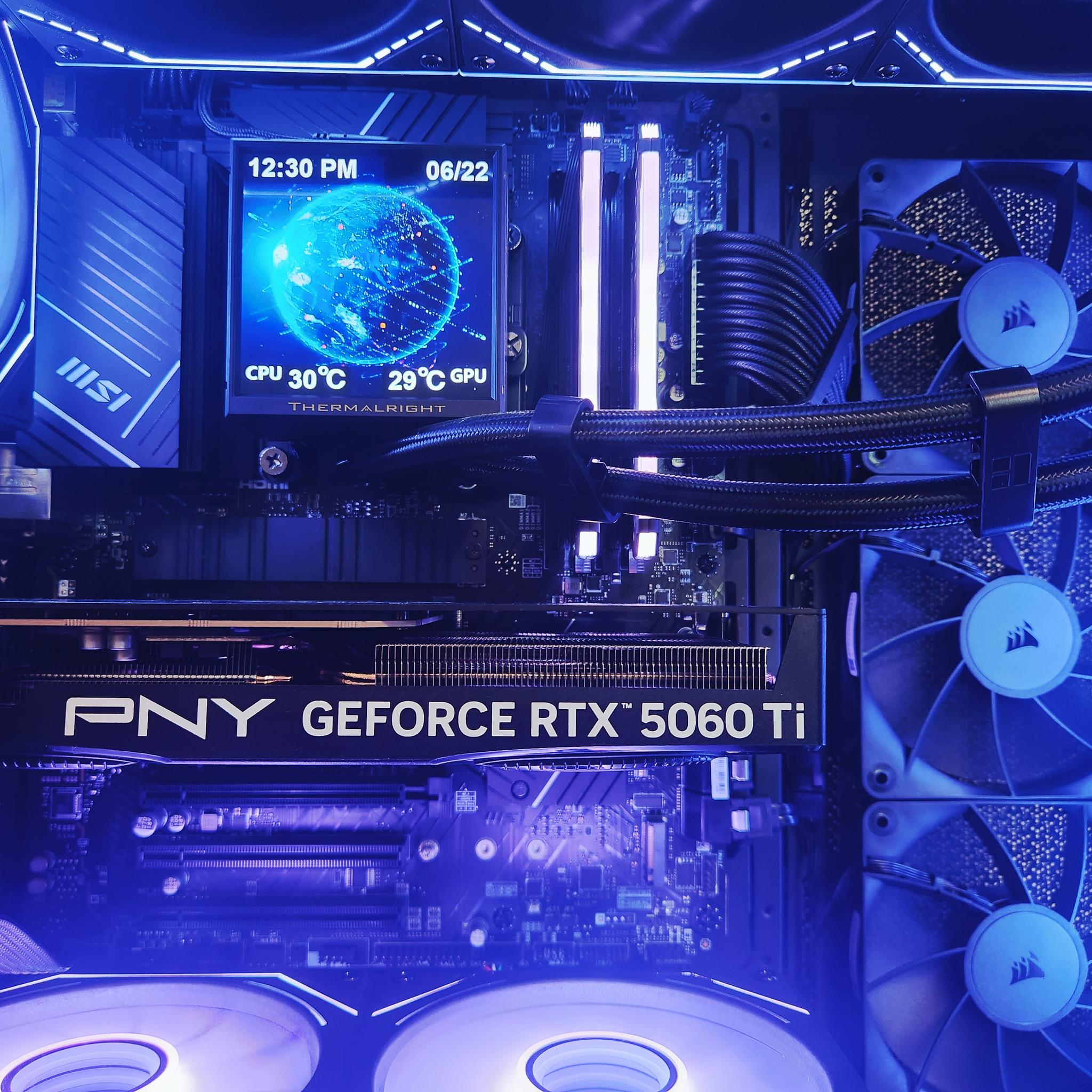 RTX 5060 Ti 16GB | I5 13600KF | 32GB RAM | 4TB NVMe/SSD + HDD