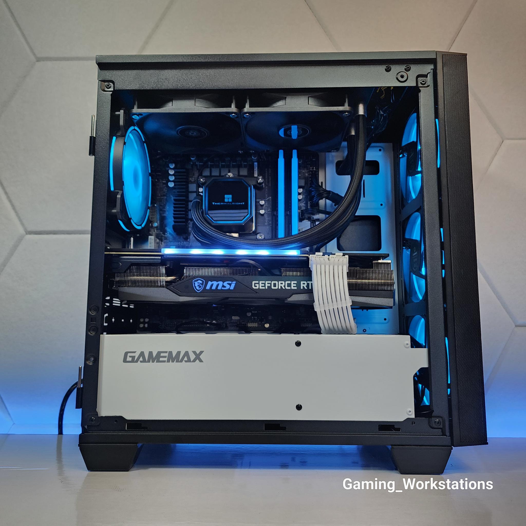 💙🤍 RTX 3070 // Core i5 12400 // 16GB 3600MHz // 1TB NVMe Gen 3