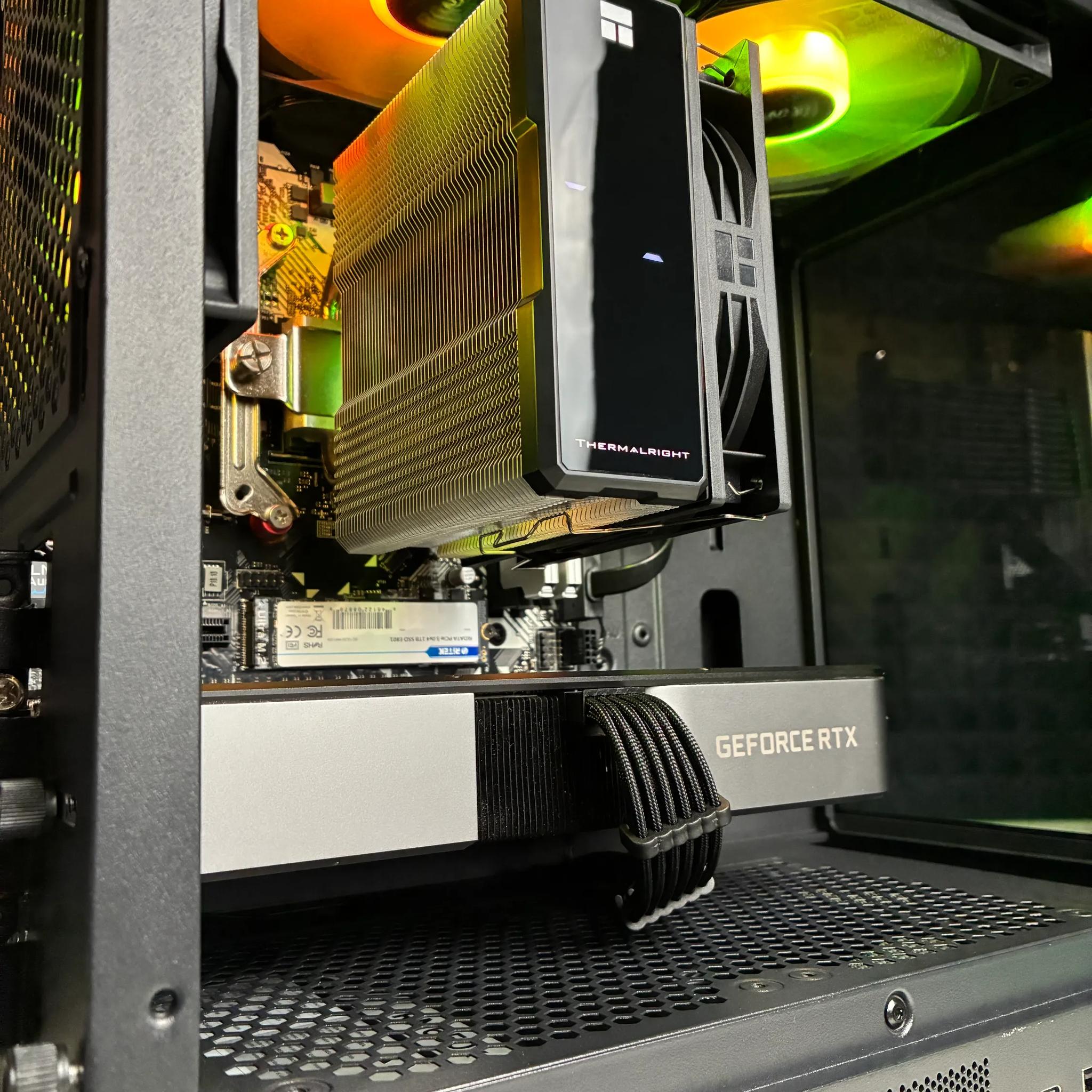 ⚫ Ryzen 7 5700X/RTX 3070 Gaming PC ⚫