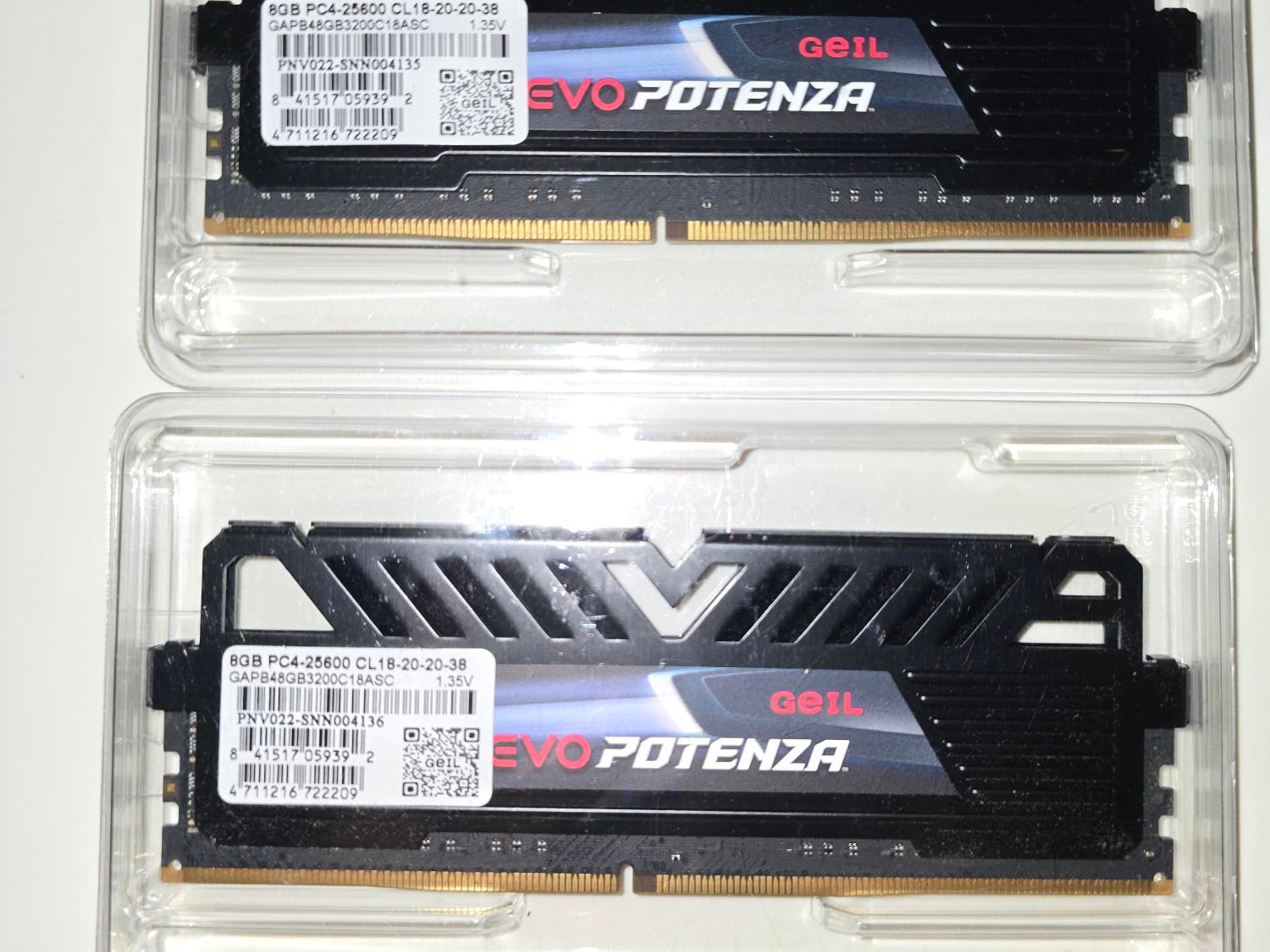 GeIL EVO Potenza 16GB (2 x 8GB) DDR4 3200MHz Desktop RAM Kit
