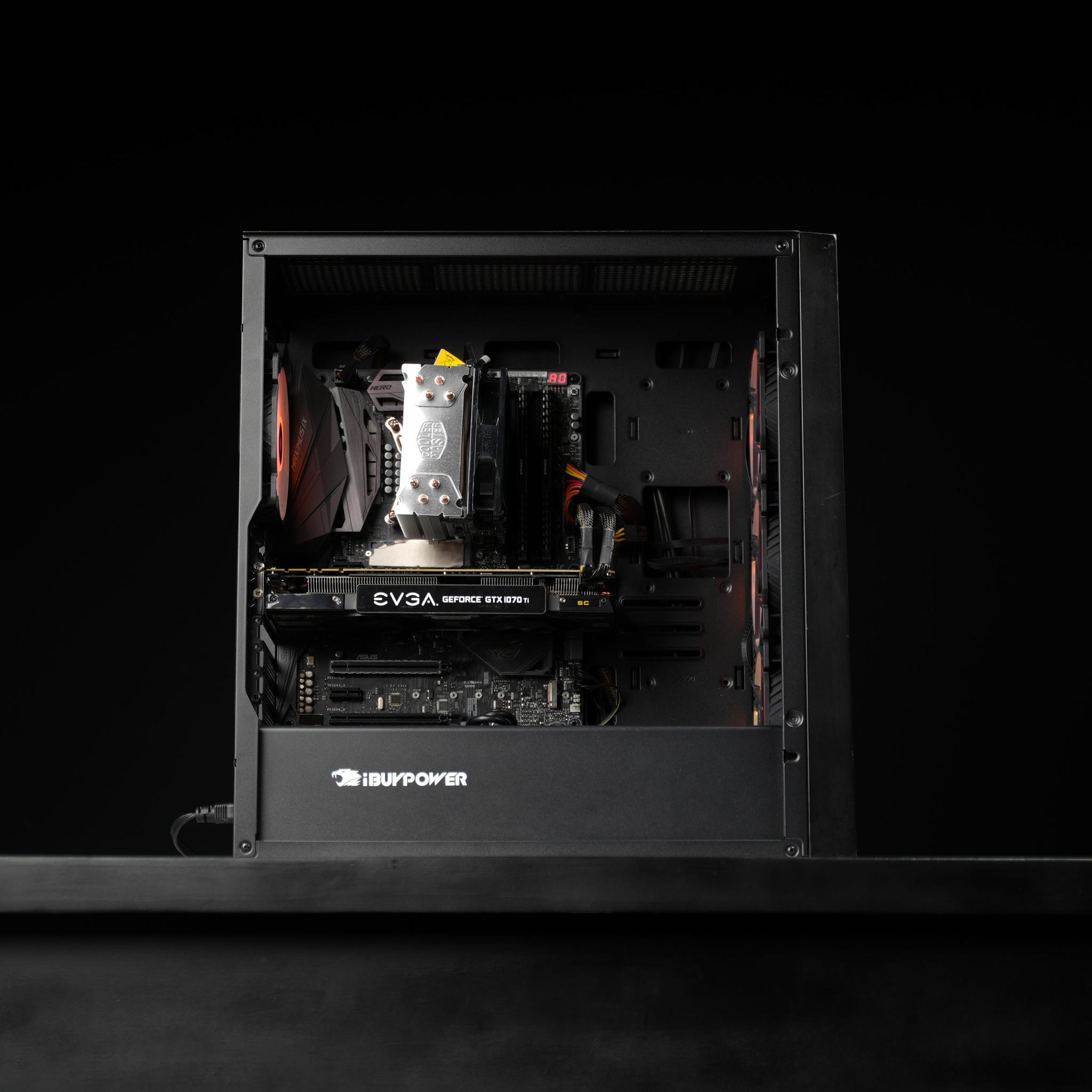 \ BF-01 / GTX 1070 Ti Intel Core i7 7700K 16GB .5TB Windows 11 Gaming PC Powerhouse