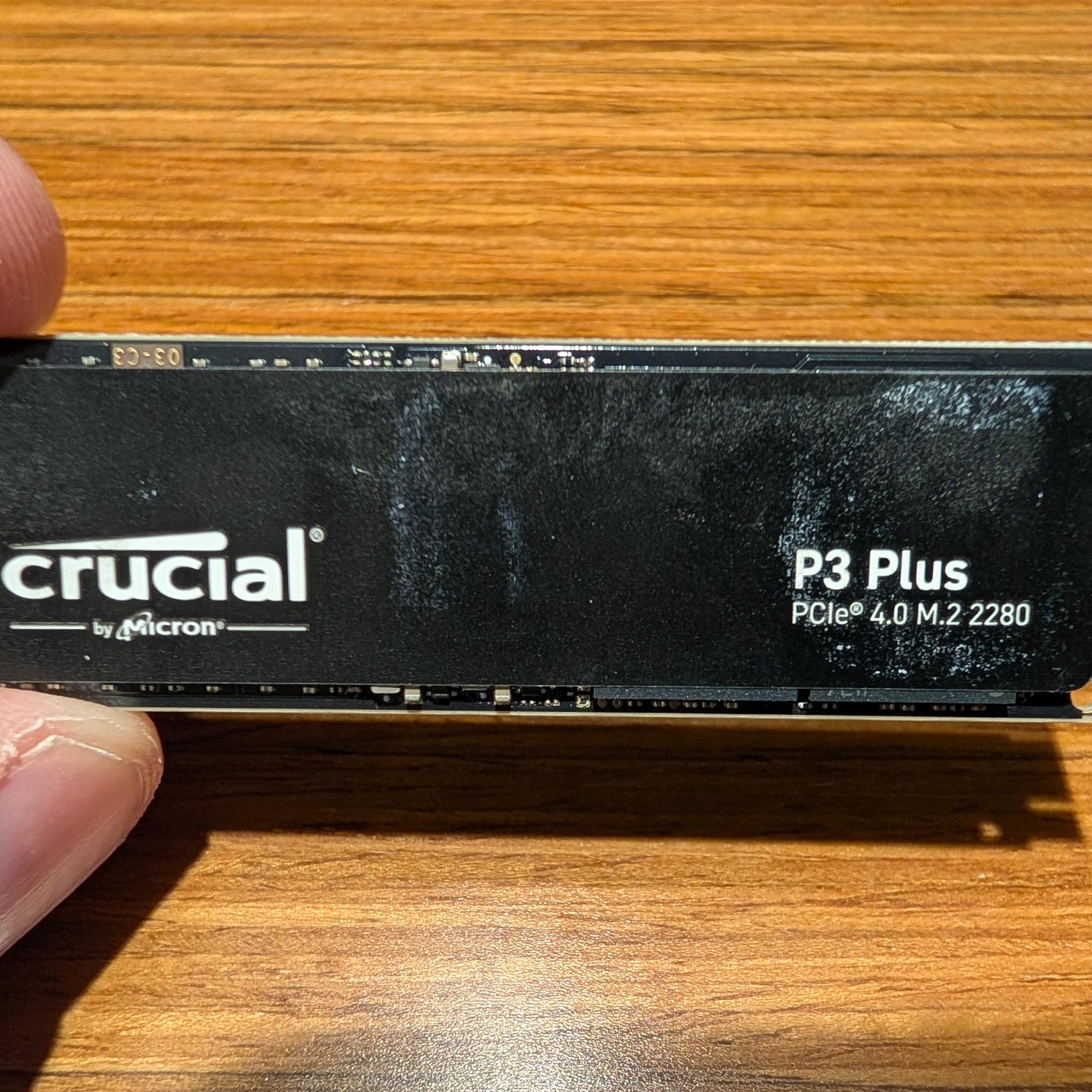 Crucial P3 Plus 4TB