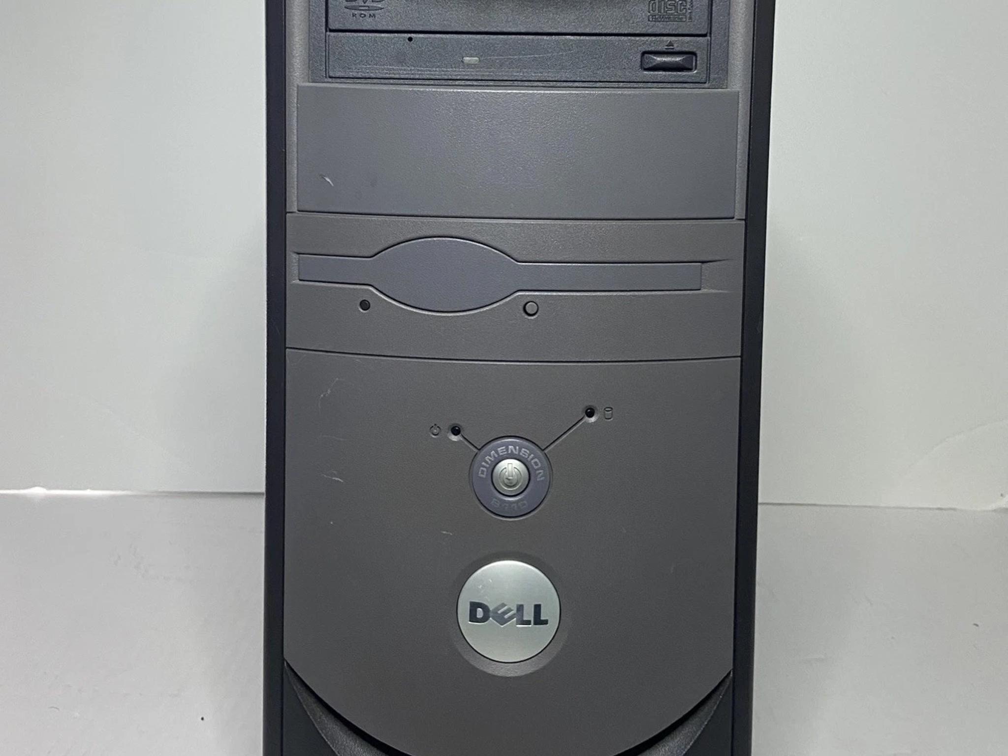 Dell Dimension B110 Desktop Computer Intel Celeron 768 MB Ram NO HDD