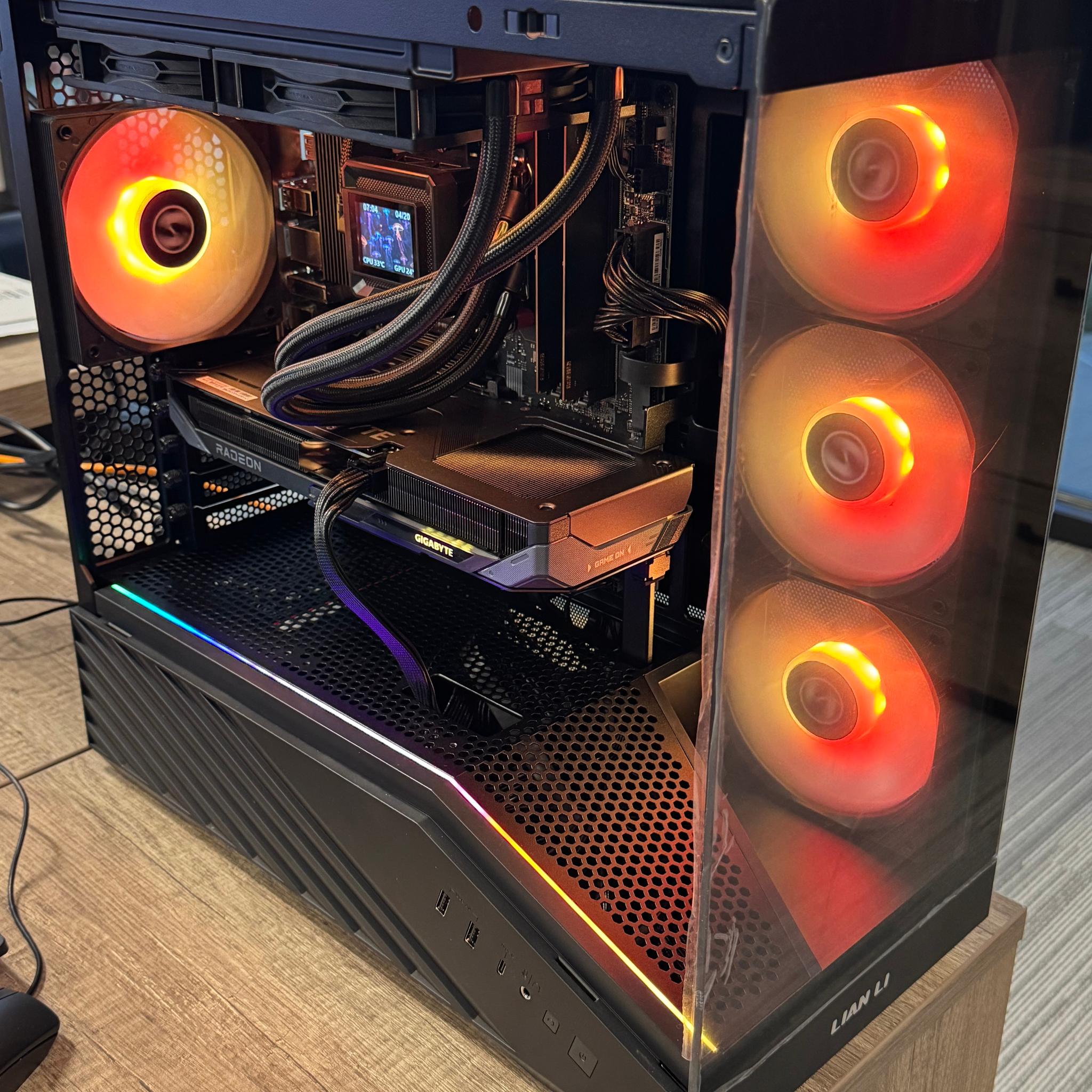 'ALL NEW PARTS' AM5 PC with AMD RYZEN 5 7600X & RX 9060XT 8GB