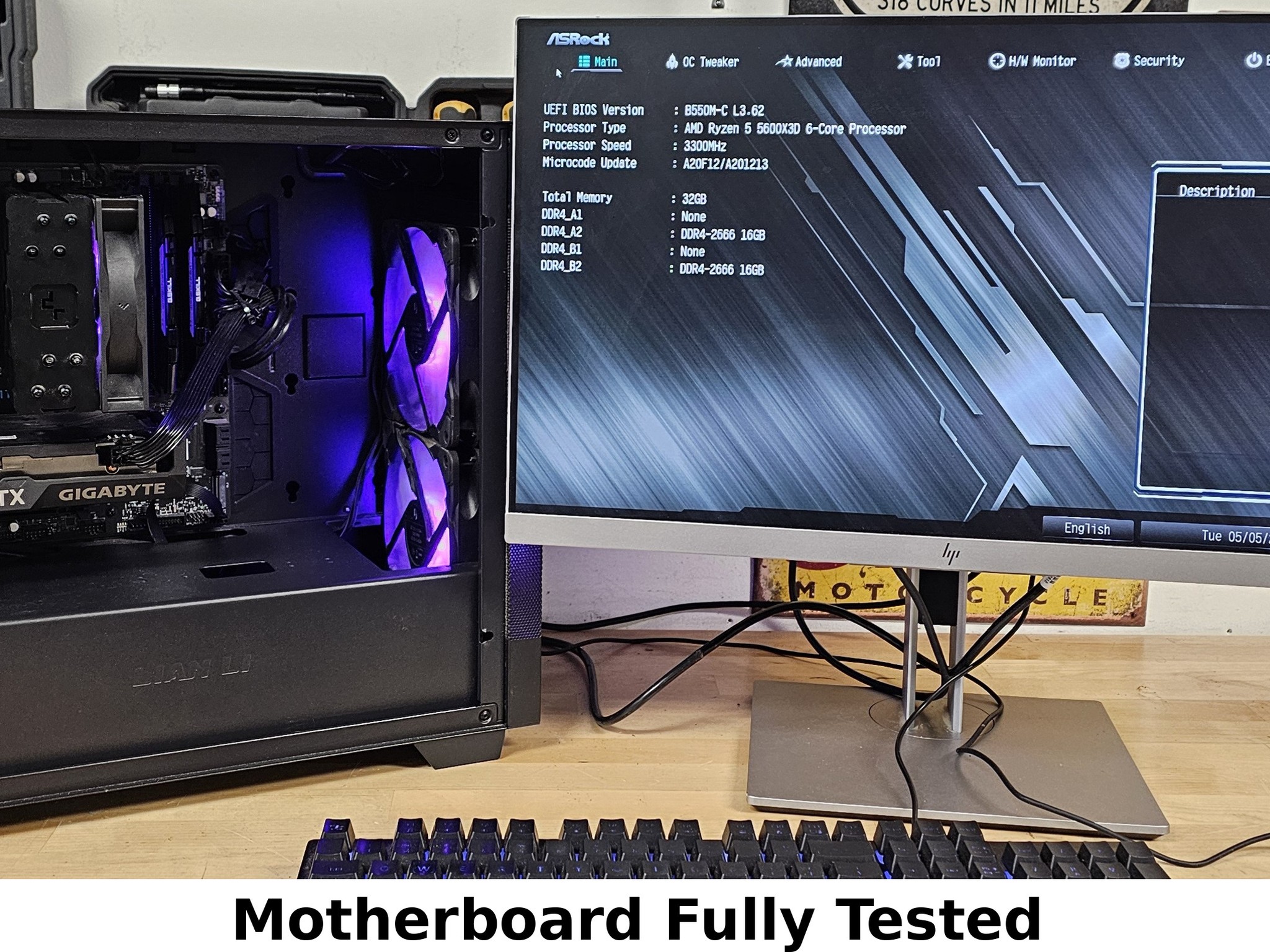 ASRock B550M-C AM4 WIFI DDR4 ATX Motherboard