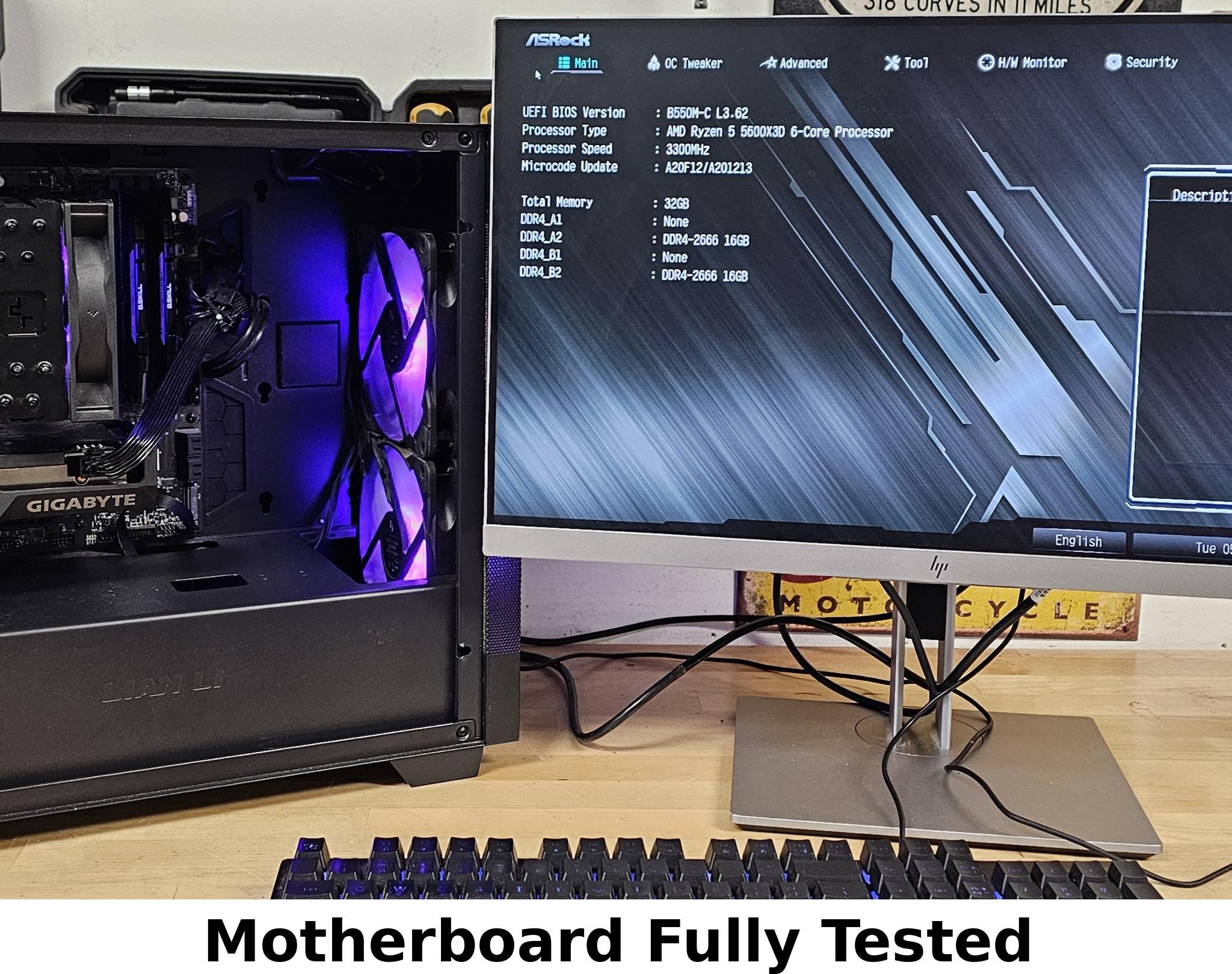 ASRock B550M-C AM4 WIFI DDR4 ATX Motherboard