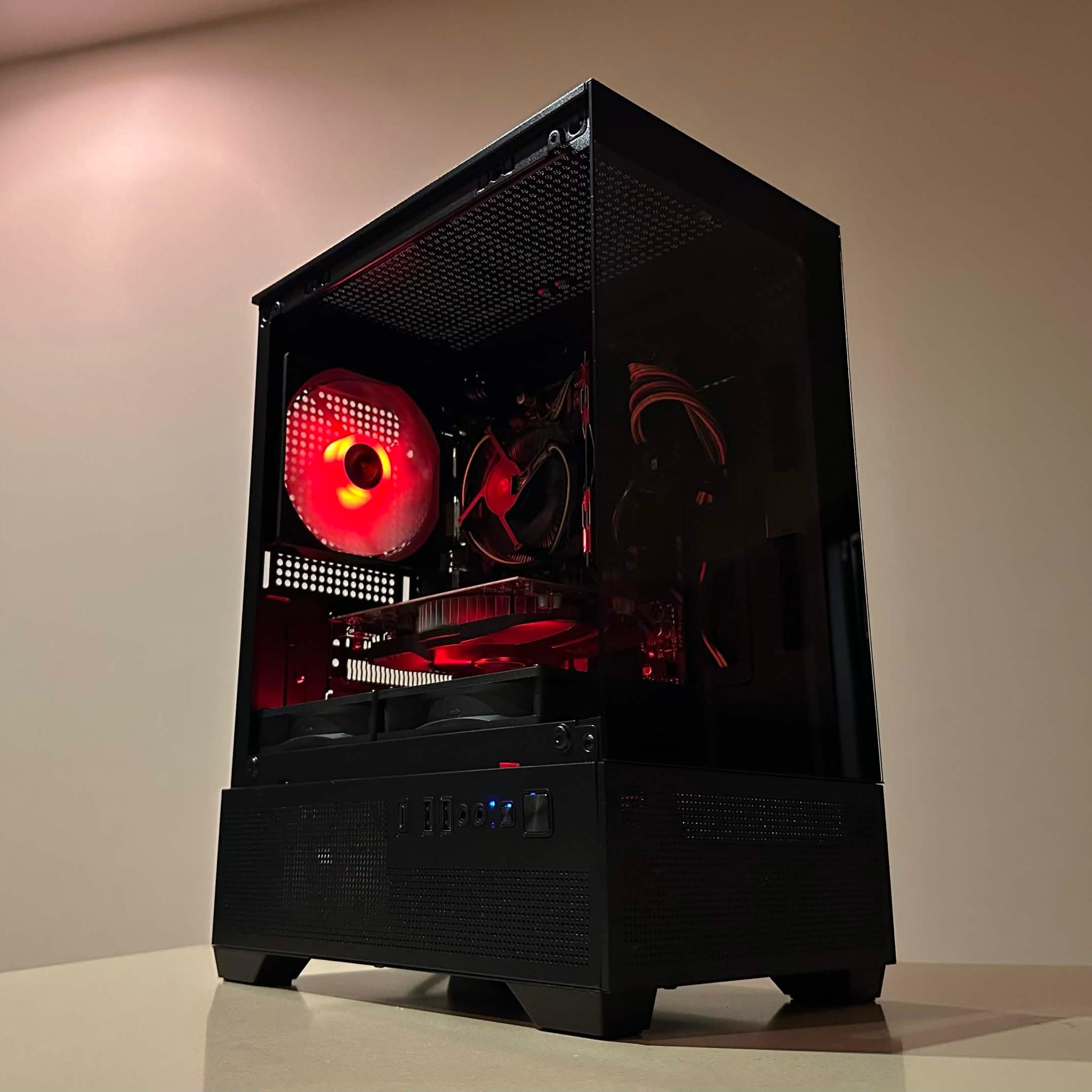 Starter Gaming PC - Intel Core i5-6400 | ASUS NVIDIA GTX 1050 Ti | 8GB RAM | 443GB SSD | Win11