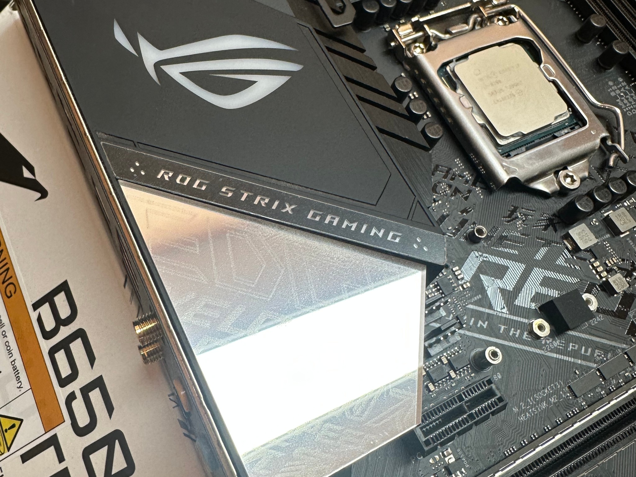 Intel core i7 8700 • ROG Strix Z390-E Gaming Motherboard