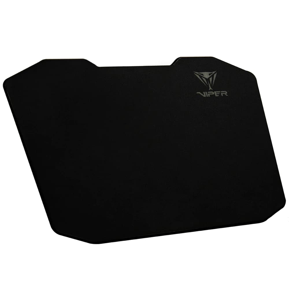 Patriot Viper LED Mouse Pad - Smooth ABS Surface - High Grip Rubber Backing - Braided Cable