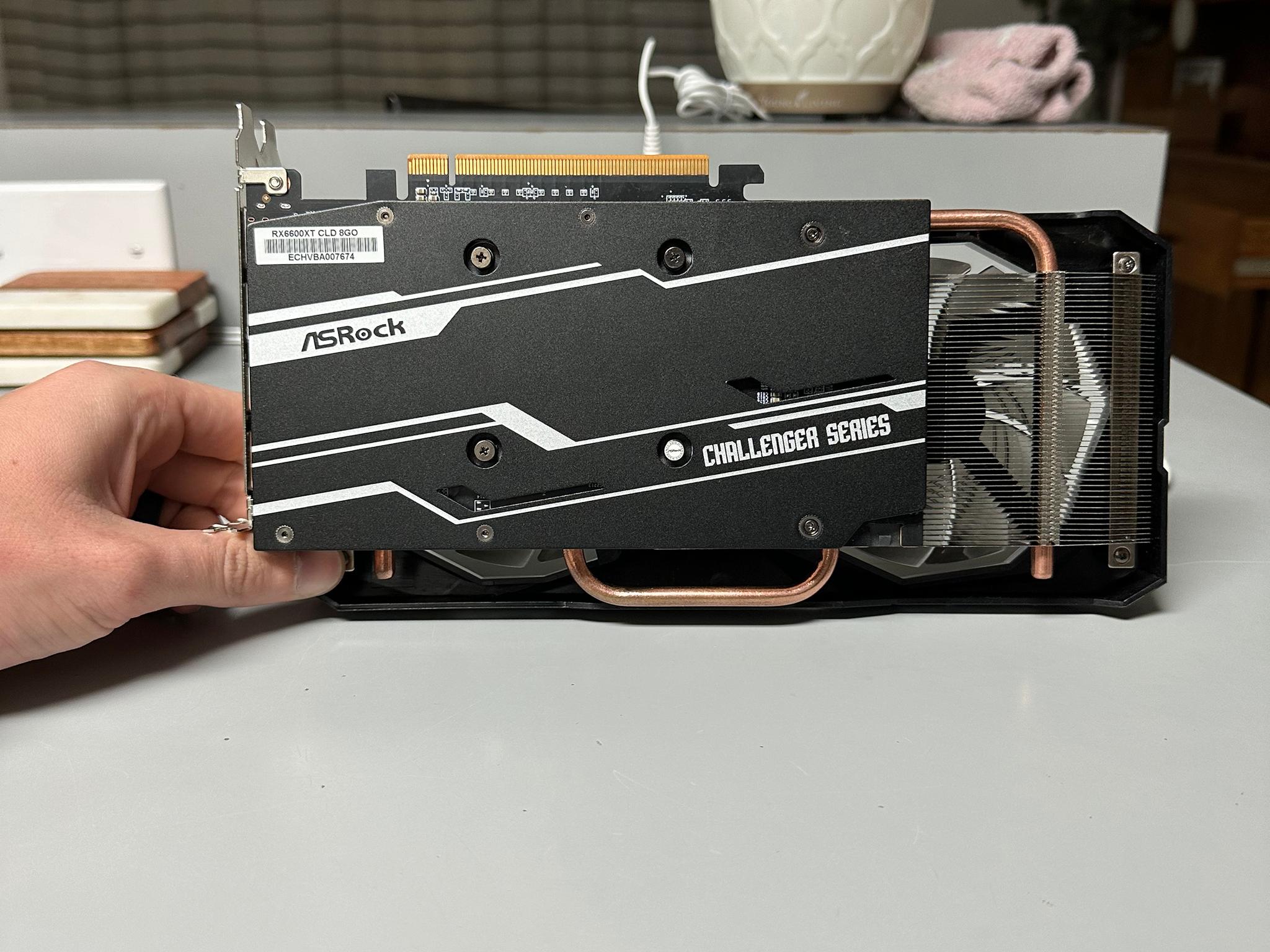 ASRock Radeon RX 6600 XT Challenger D OC 8GB GDDR6!
