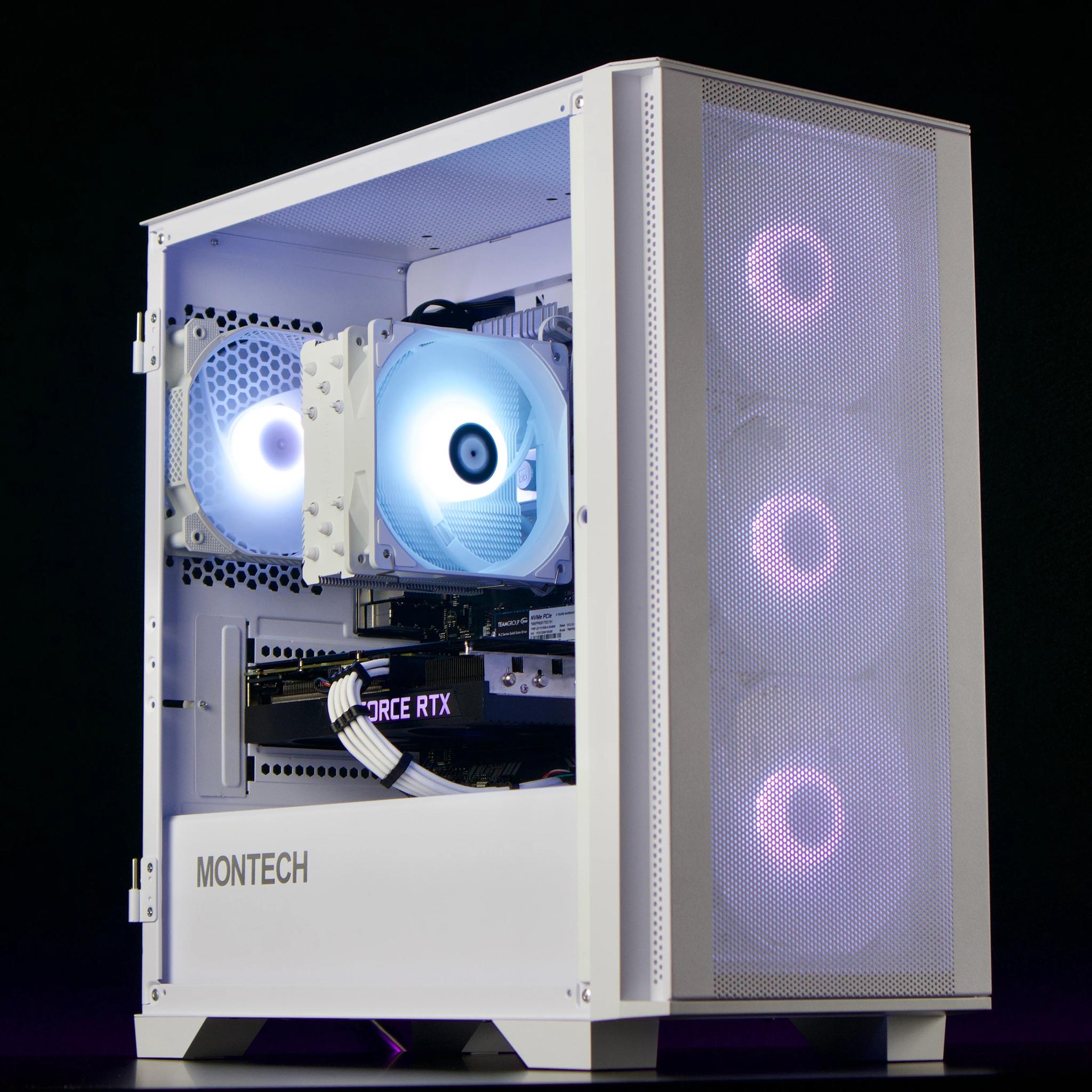 💜🤍💜 RTX 3060 Ti ⚪ Ryzen 5 3600 🟣 16GB RAM ⚪ 1TB NVMe