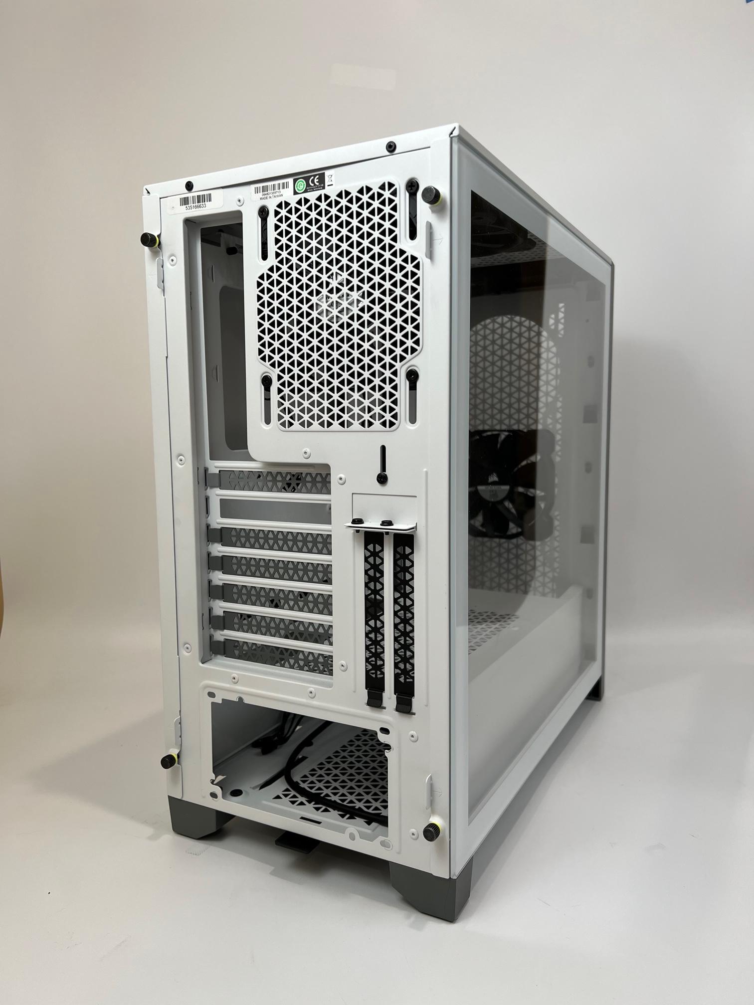 Corsair 4000D Airflow White Steel / Tempered Glass ATX Mid Tower Computer Case