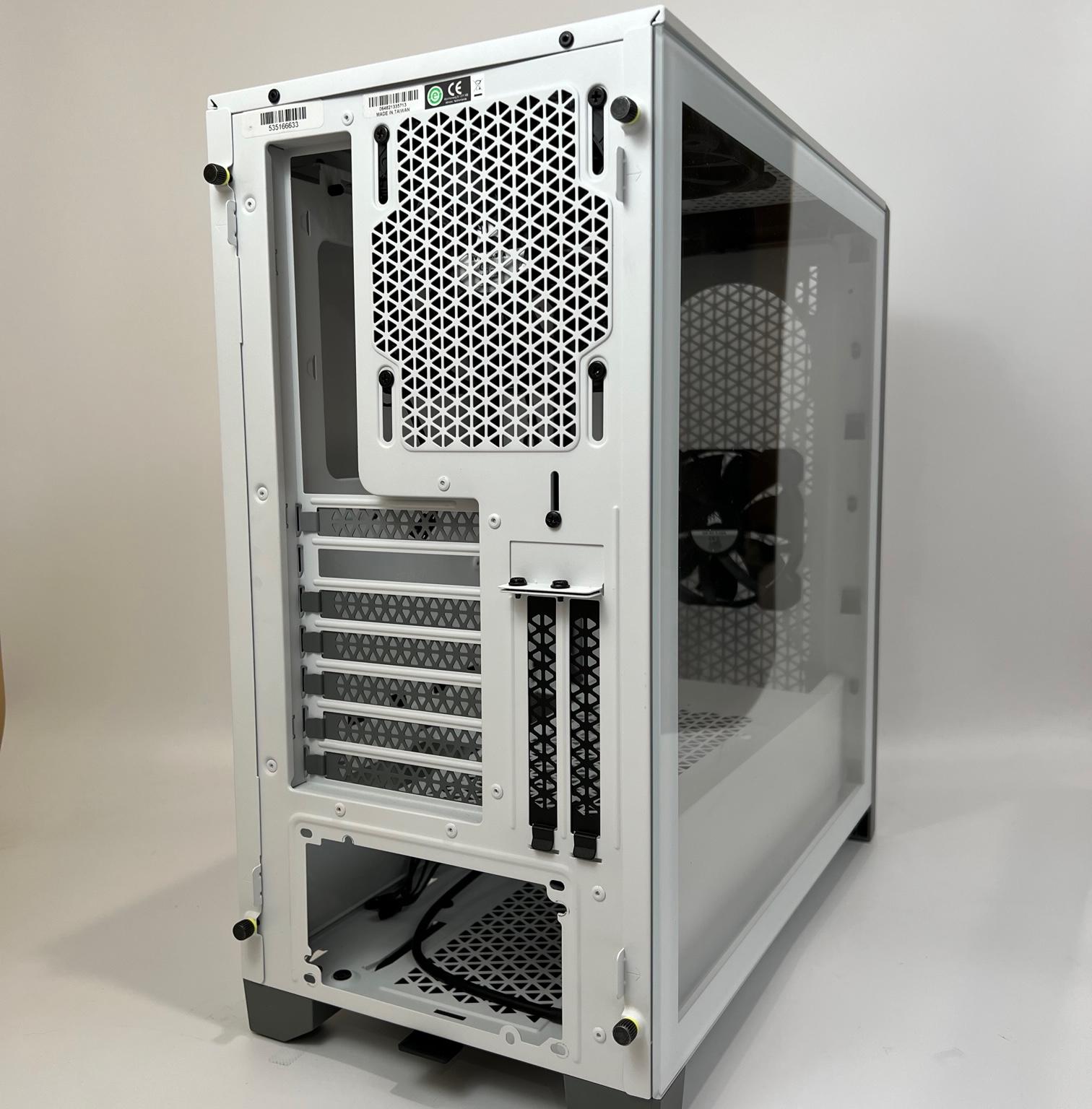 Corsair 4000D Airflow White Steel / Tempered Glass ATX Mid Tower Computer Case