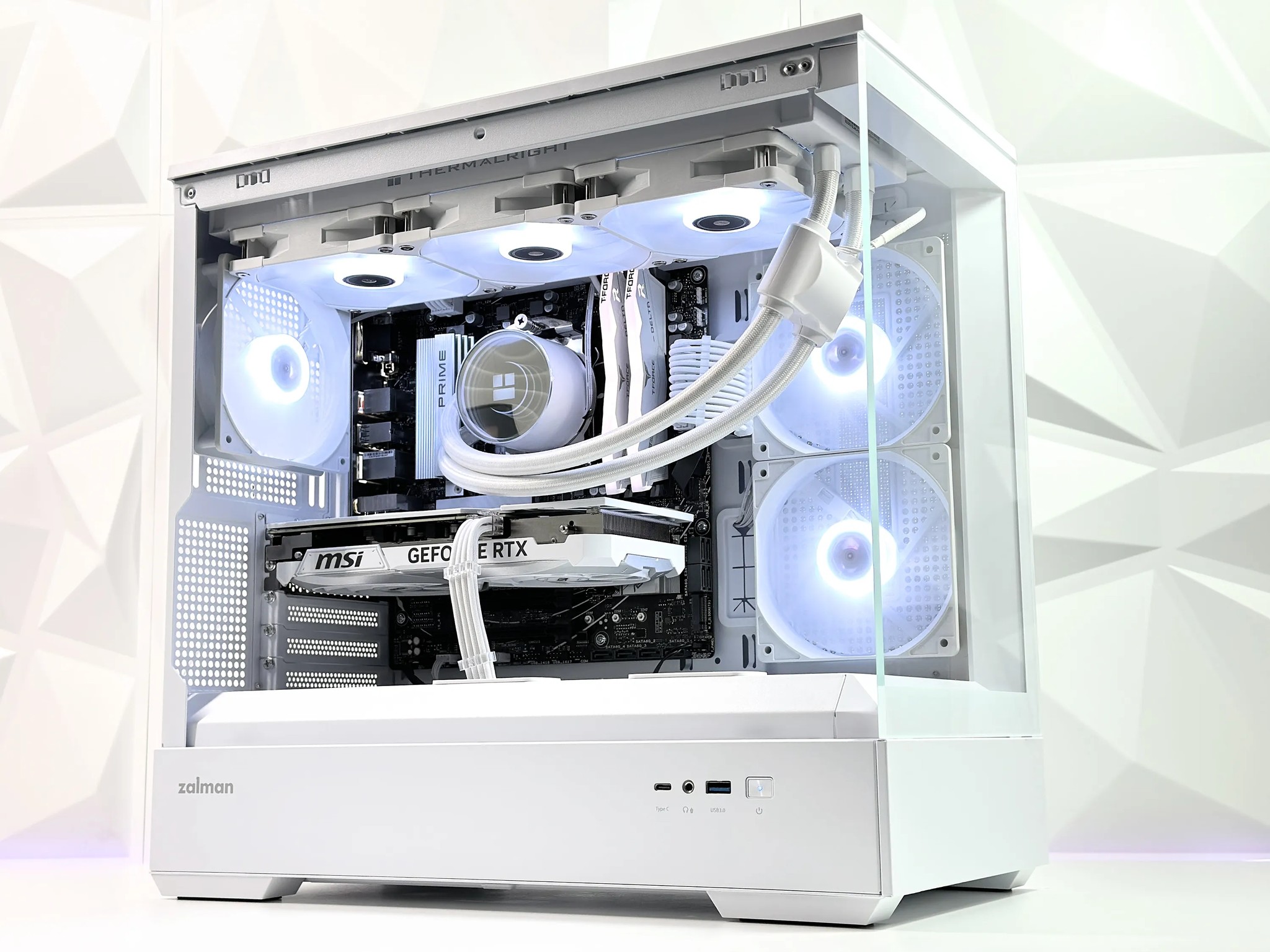 🤍🏔️1440p-4K Gaming PC❄️Nvidia RTX 4070 12GB❄️AMD Ryzen 7 5700X 8 core❄️32GB DDR4❄️1TB NVME