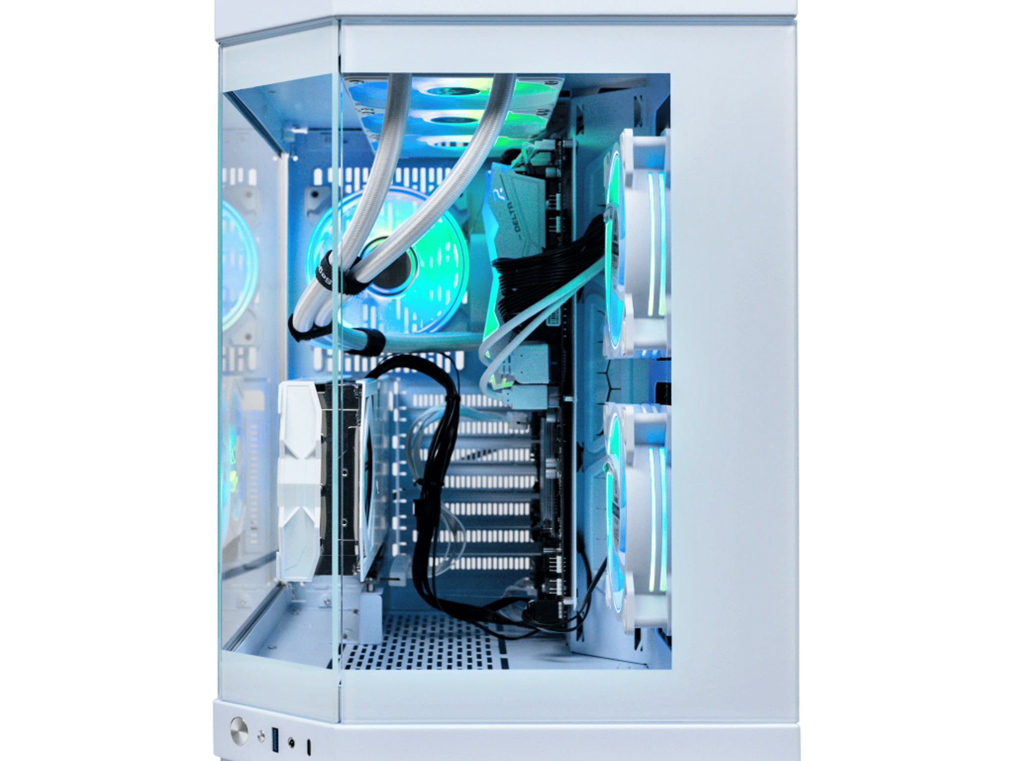 The Kraken Special White i9-13900KF 5.8GHz, RTX 4070 TI 12GB, 1TB, 32GB RGB DDR5, 850W PSU