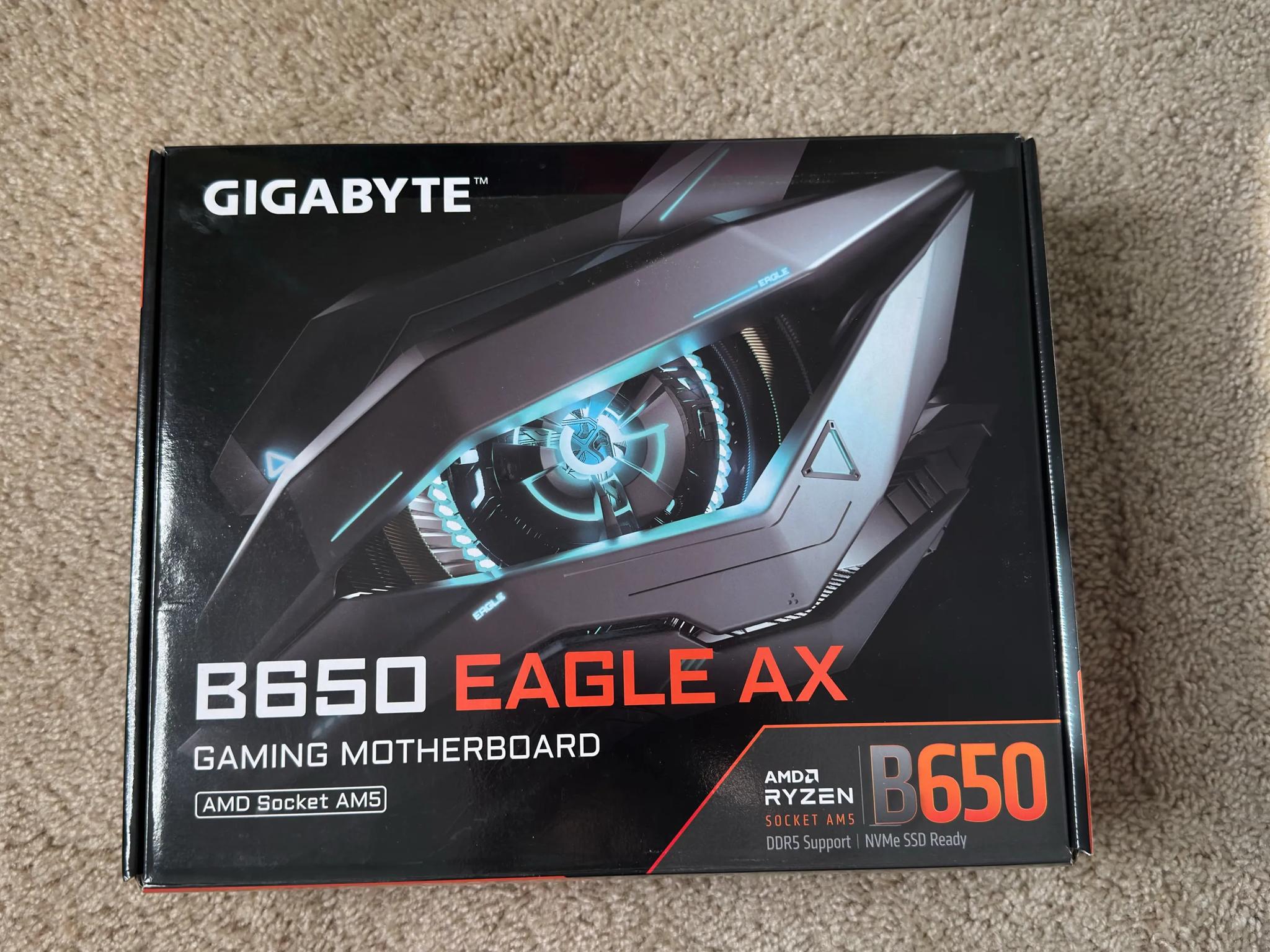 (4) Brand New GIGABYTE B650 EAGLE AX AM5