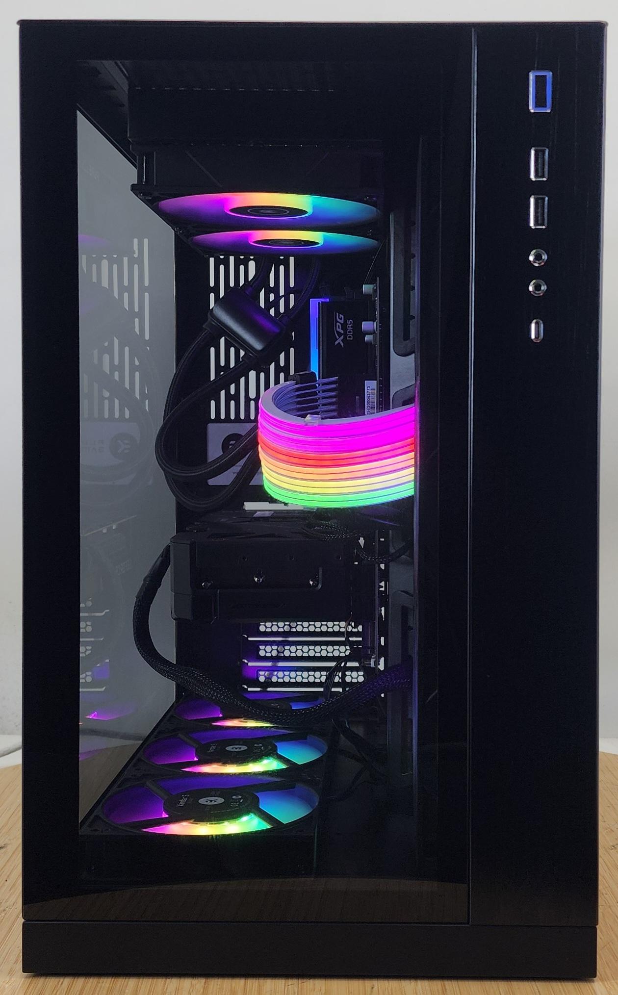 Gaming PC Ryzen 9 9950X3D 32GB RAM 2TB SSD RTX 5070 12GB Windows 11 Computer