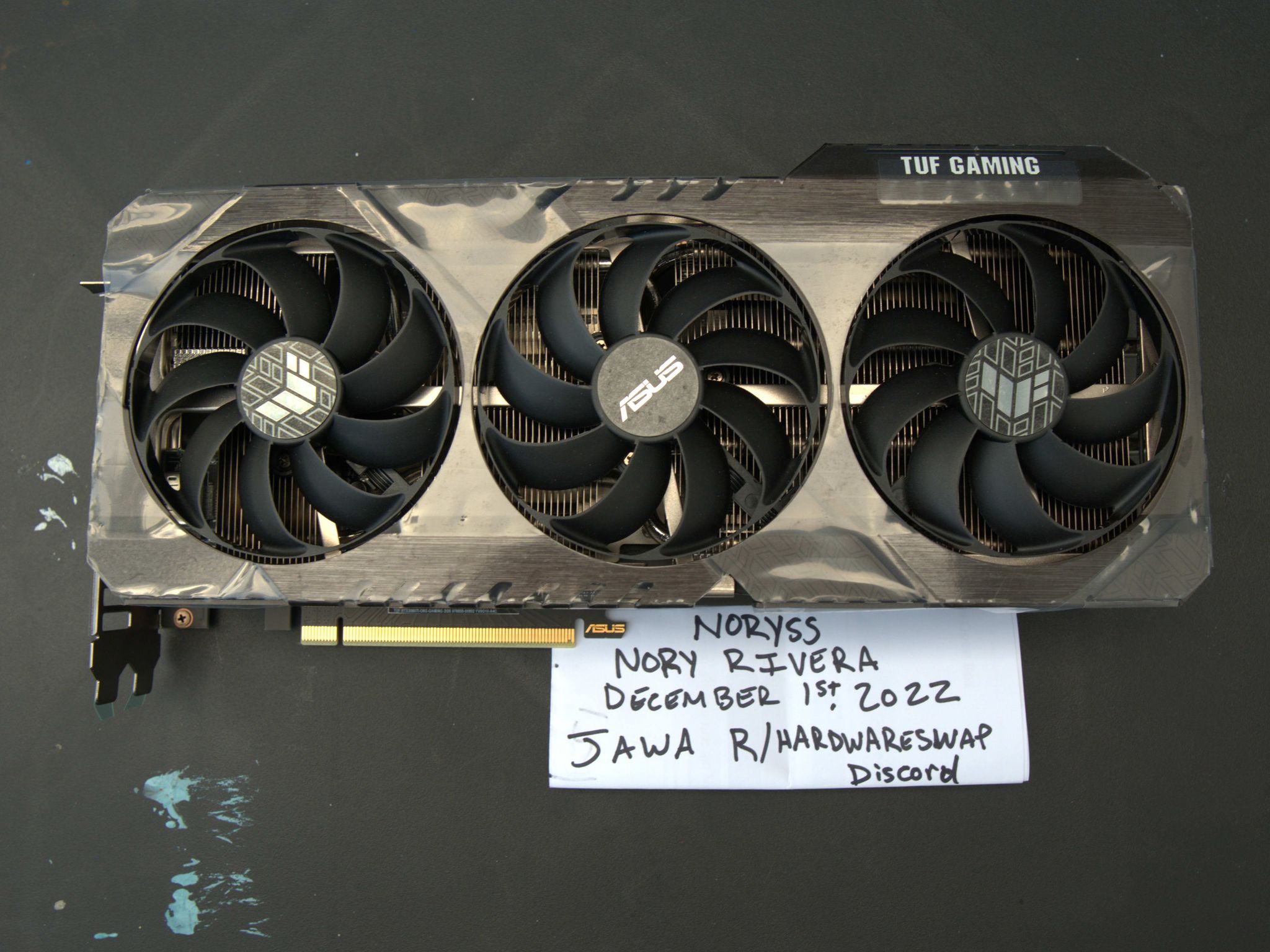 Asus TUF 3060 Ti NEW open box