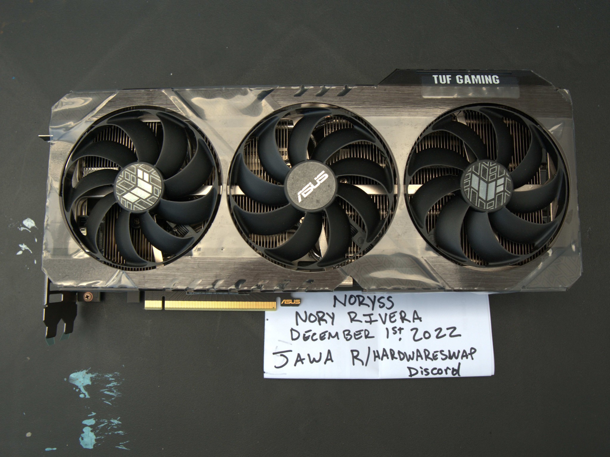 Asus TUF 3060 Ti NEW open box