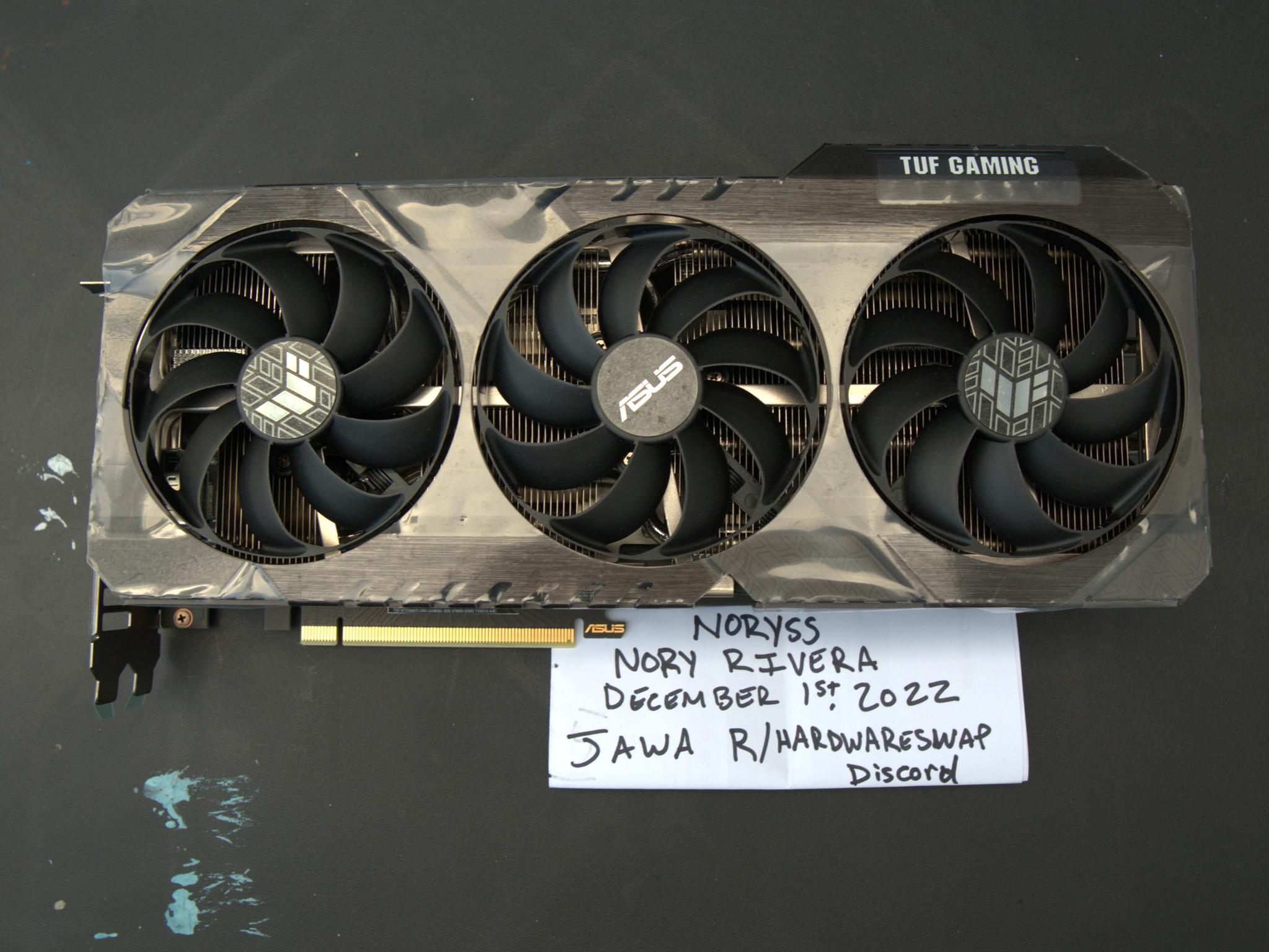 Asus TUF 3060 Ti NEW open box