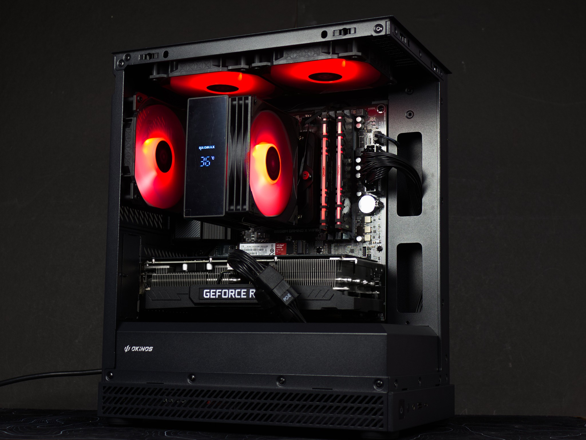 ⚡ Ryzen 5 3600 / RTX 3070 / 16GB DDR4 / 1TB SSD / Gaming PC