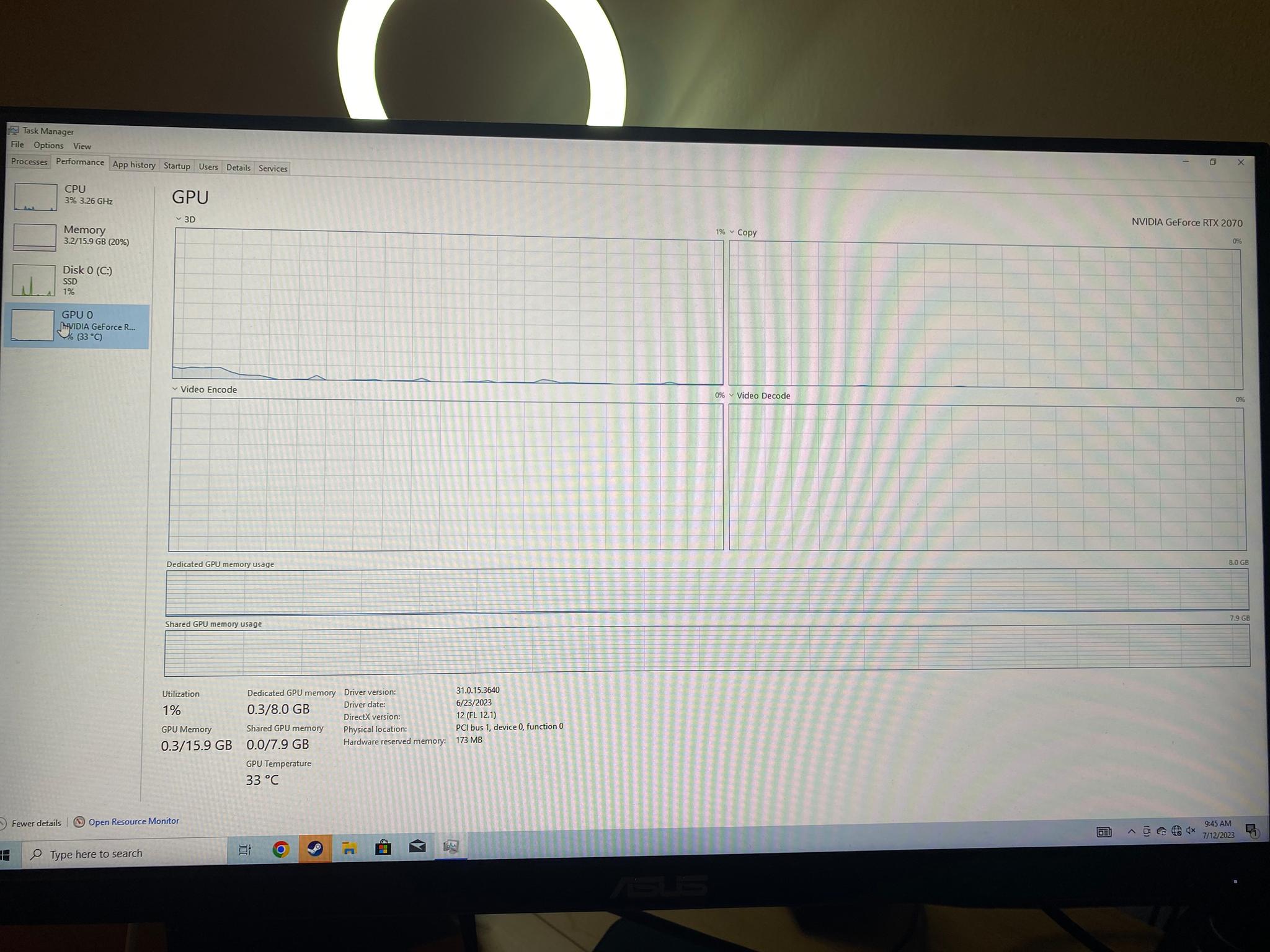 RTX 2070 i5-10400F Gaming Pc NZHT