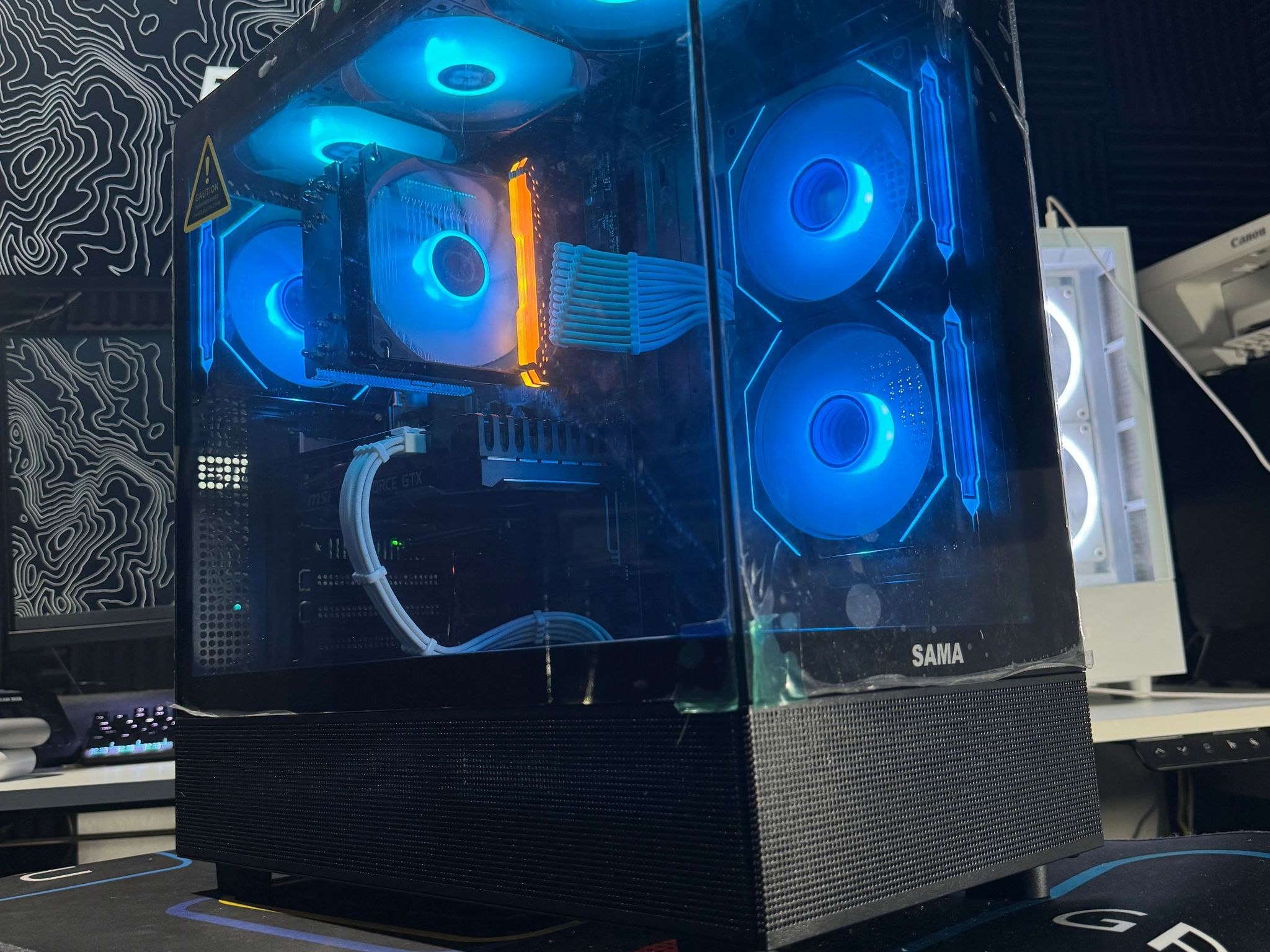 RGB FishTank Gaming PC | i7 7700 | GTX 1660 S | 16GB DDR4 | 1TB SSD