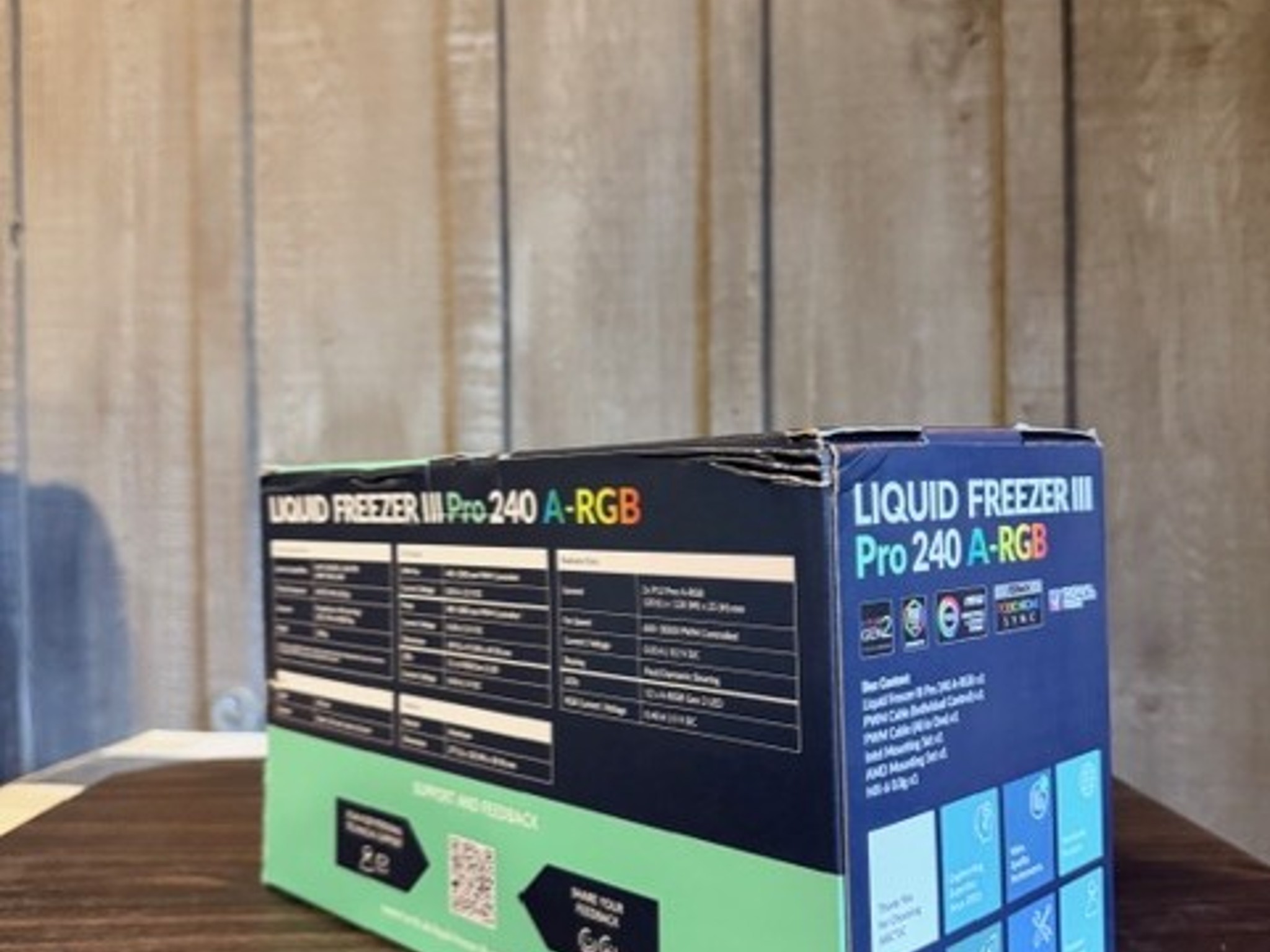 BNIB ARCTIC Liquid Freezer III Pro 240 A-RGB - 240 mm AIO CPU Cooler (Black)