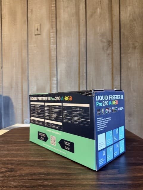 BNIB ARCTIC Liquid Freezer III Pro 240 A-RGB - 240 mm AIO CPU Cooler (Black)
