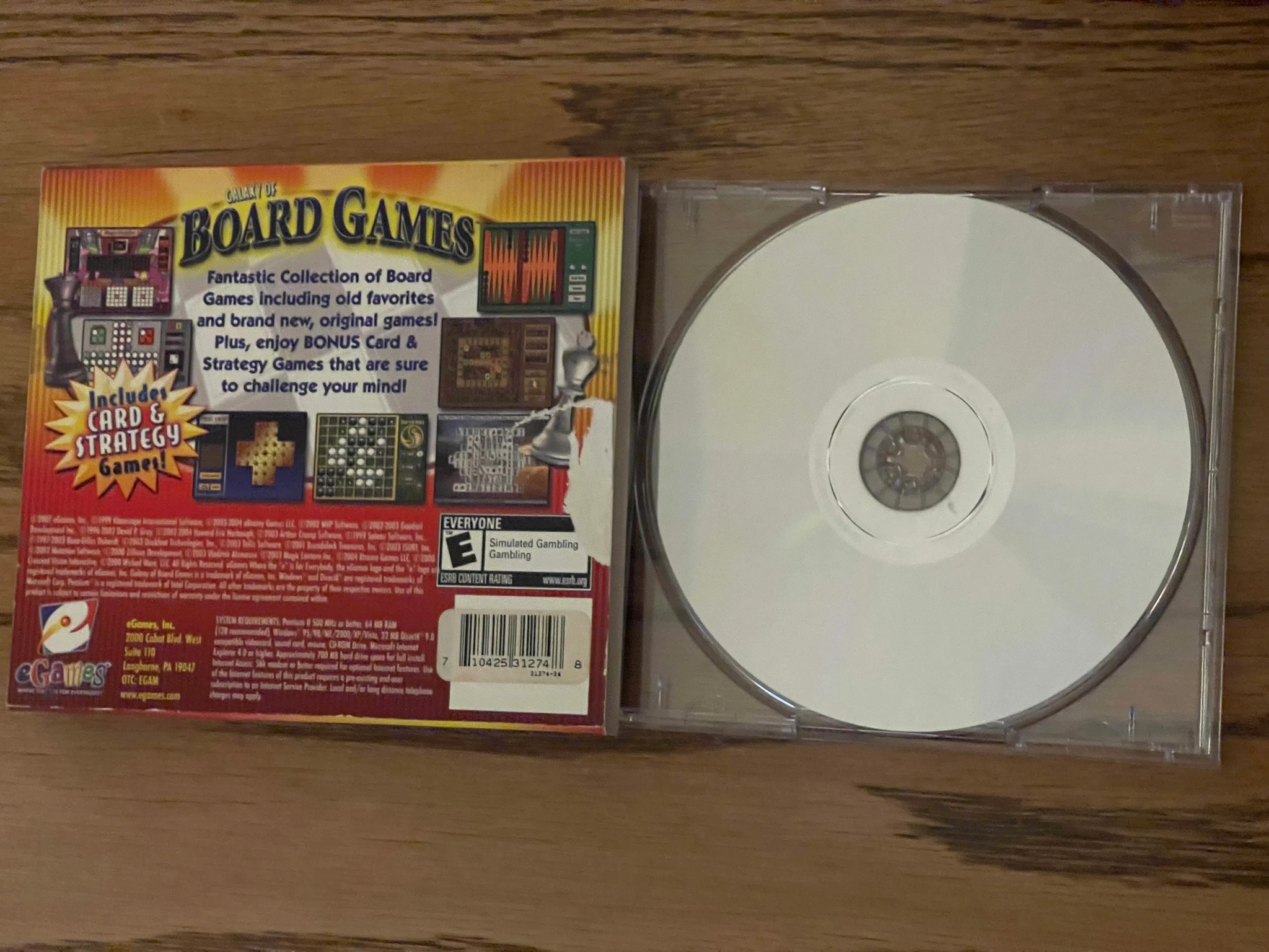 ​Galaxy of Board Games 1000 (PC, 2007)